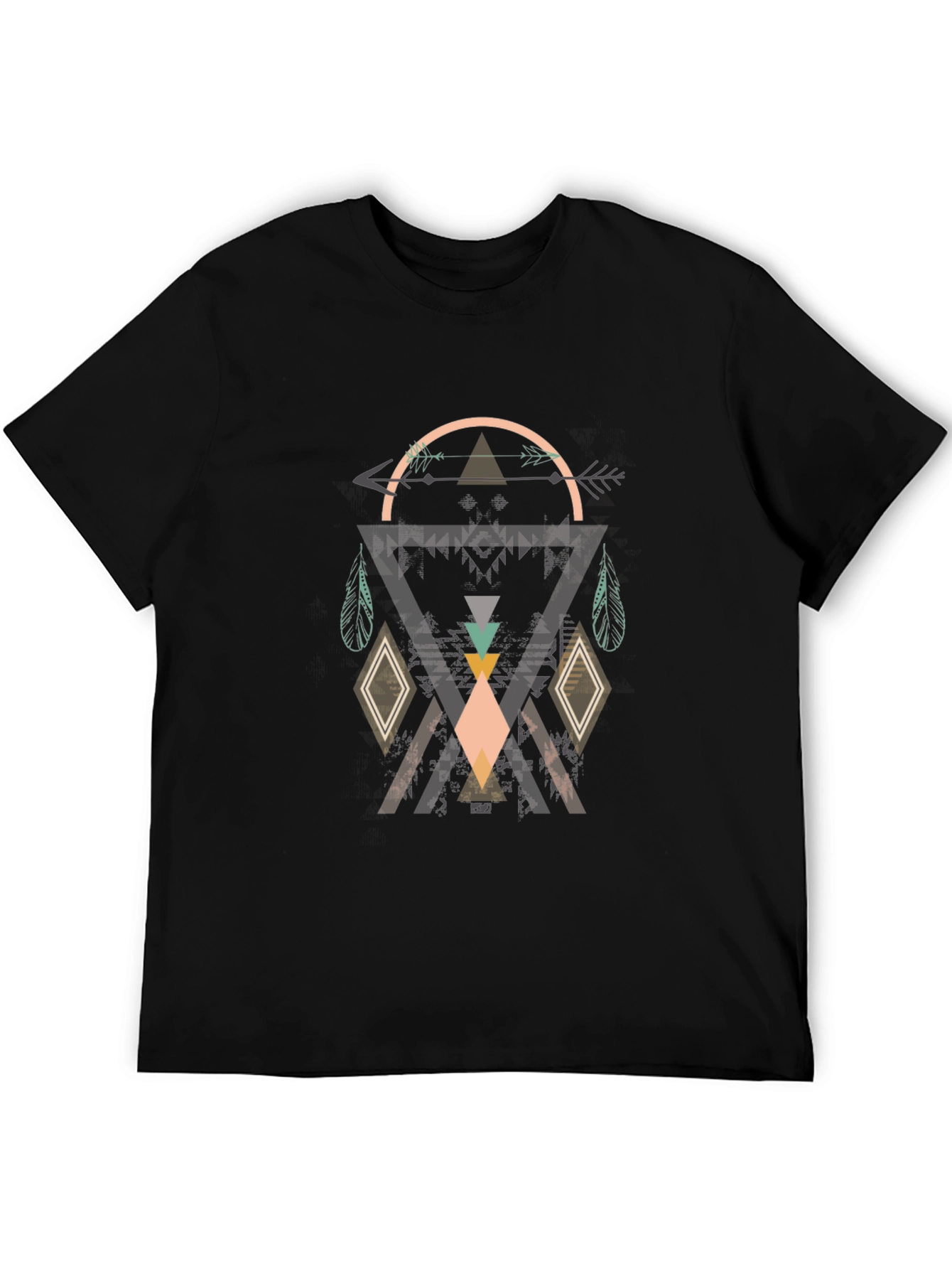 Geometric Arrow Graphic Tee