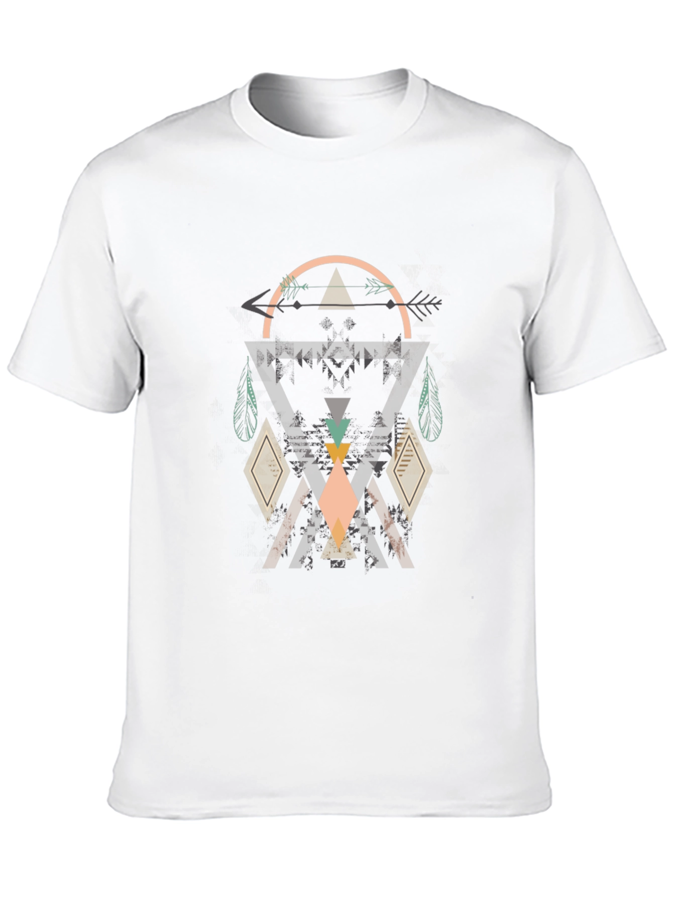 Geometric Arrow Graphic Tee