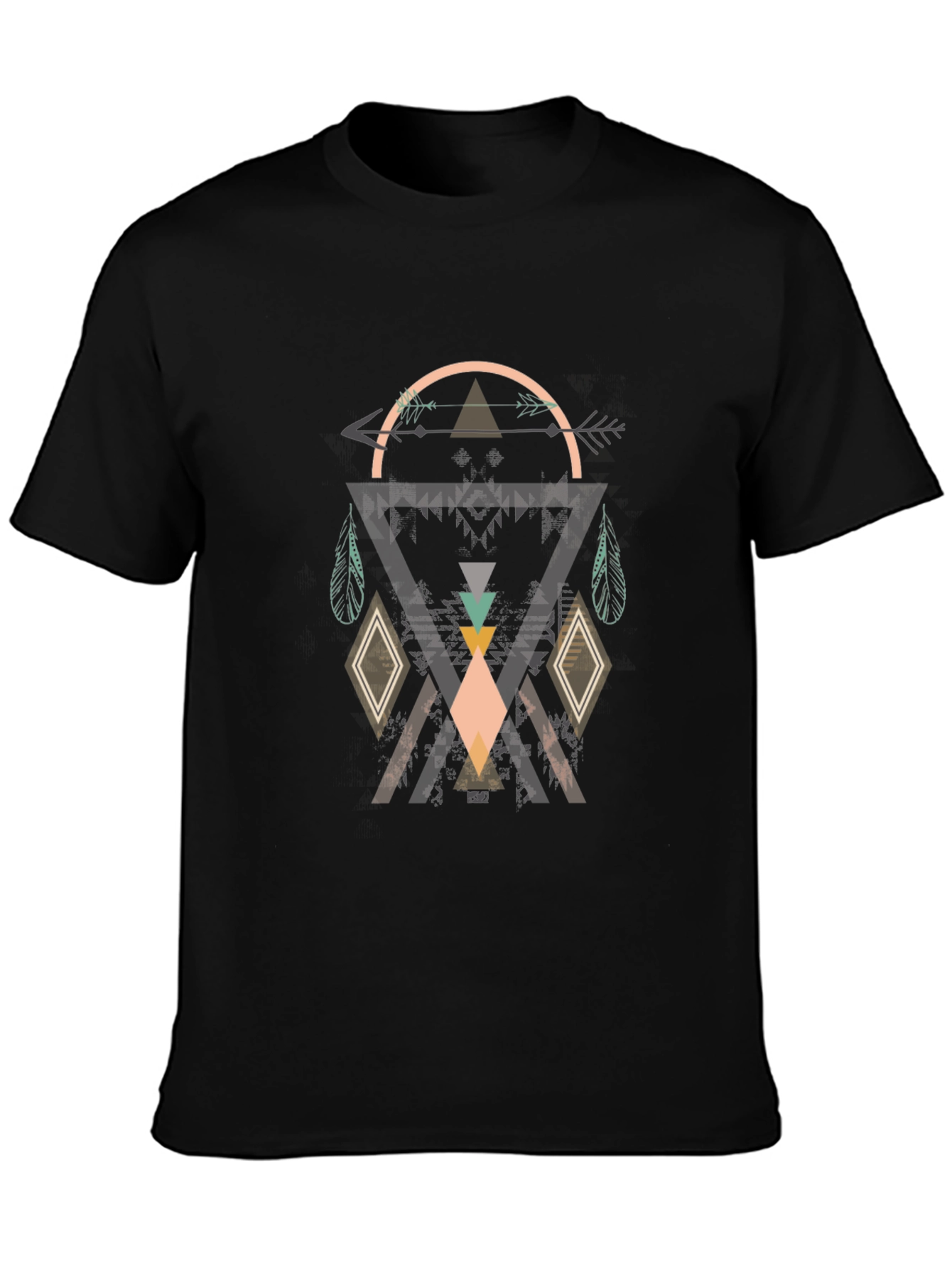 Geometric Arrow Graphic Tee