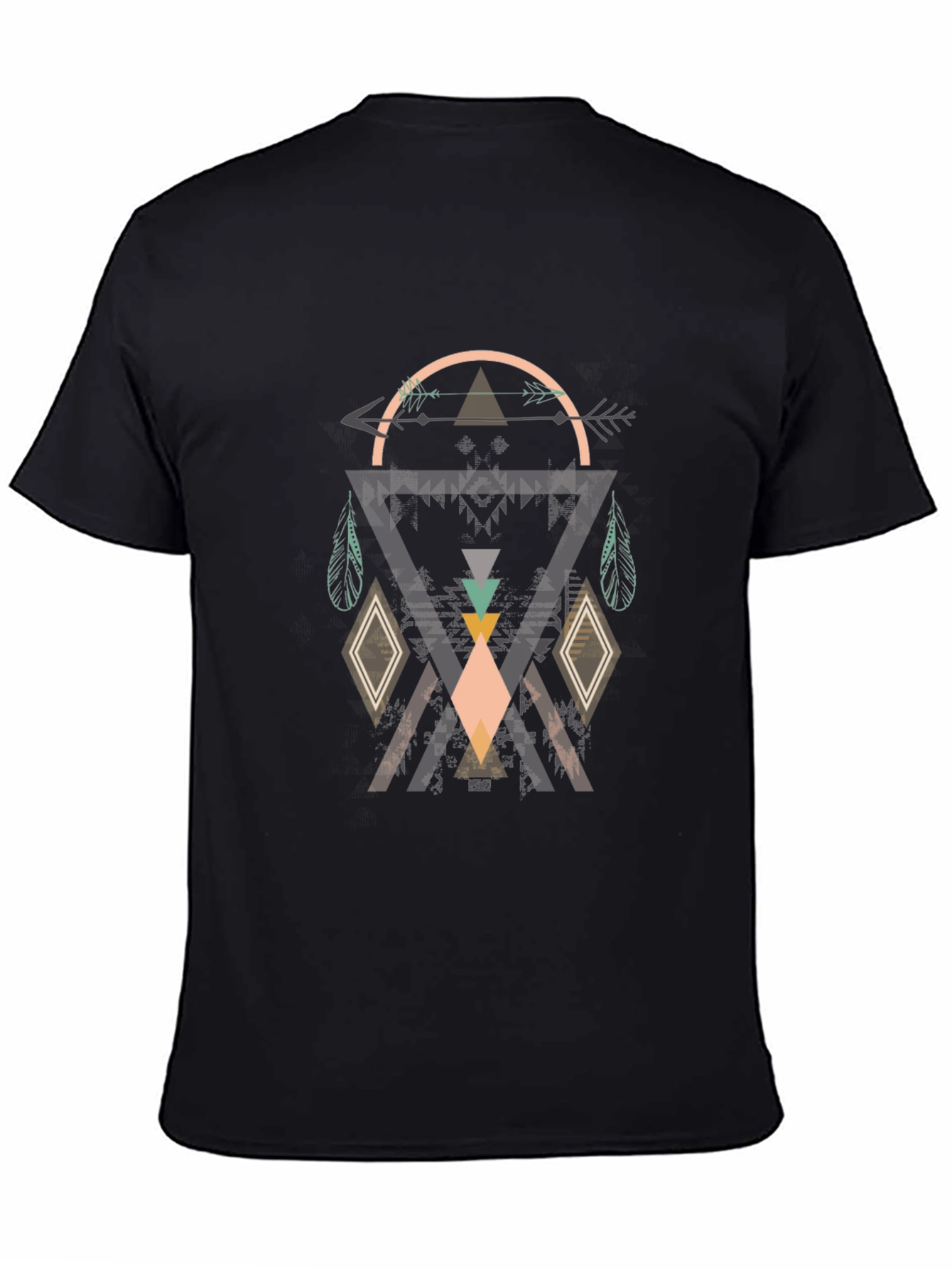 Geometric Arrow Graphic Tee