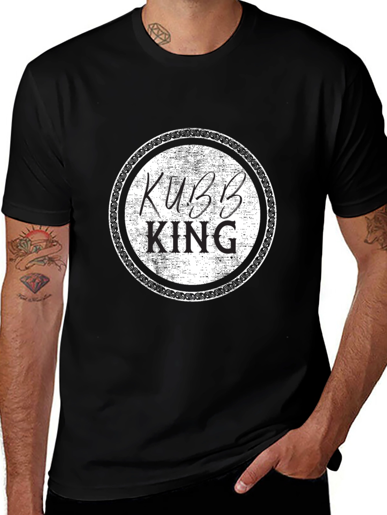 KIZB King Black Graphic T-Shirt