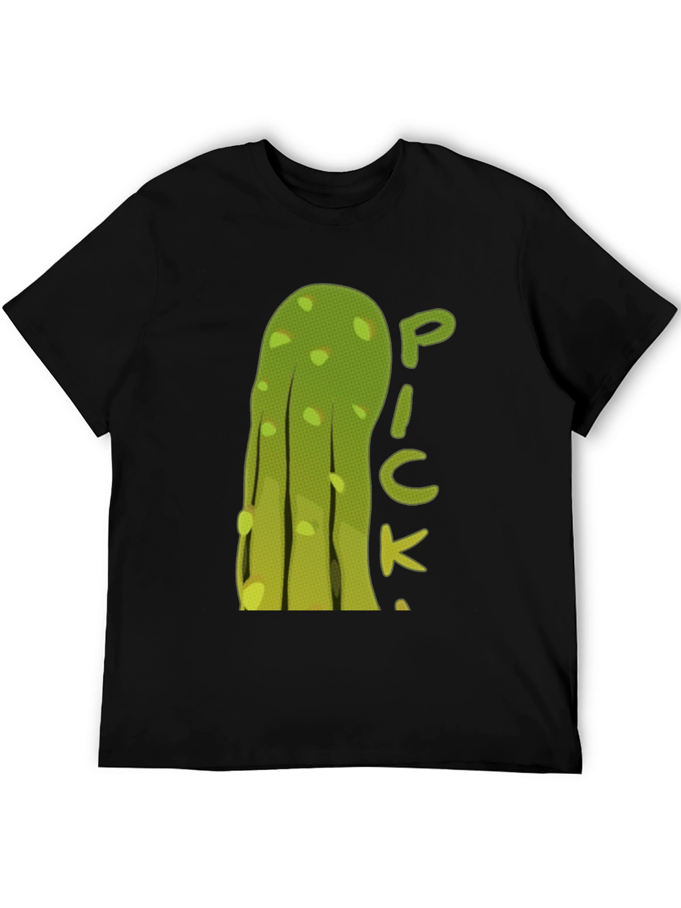 Pickle Rick Black T-Shirt