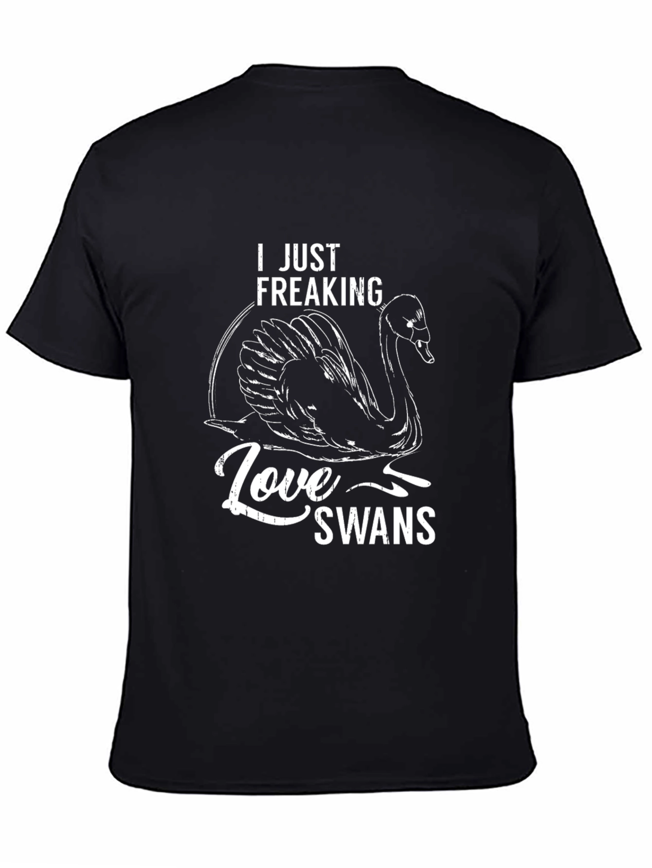 I Just Freaking Love Swans Graphic Tee