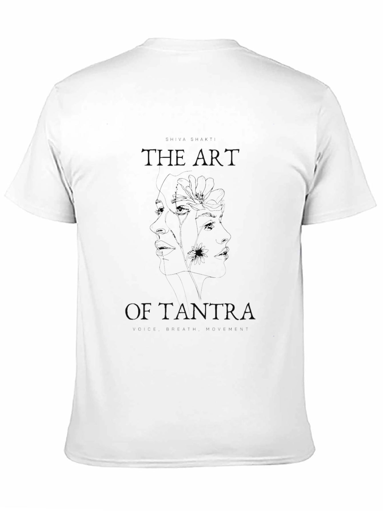 The Art of Tan Black Tee