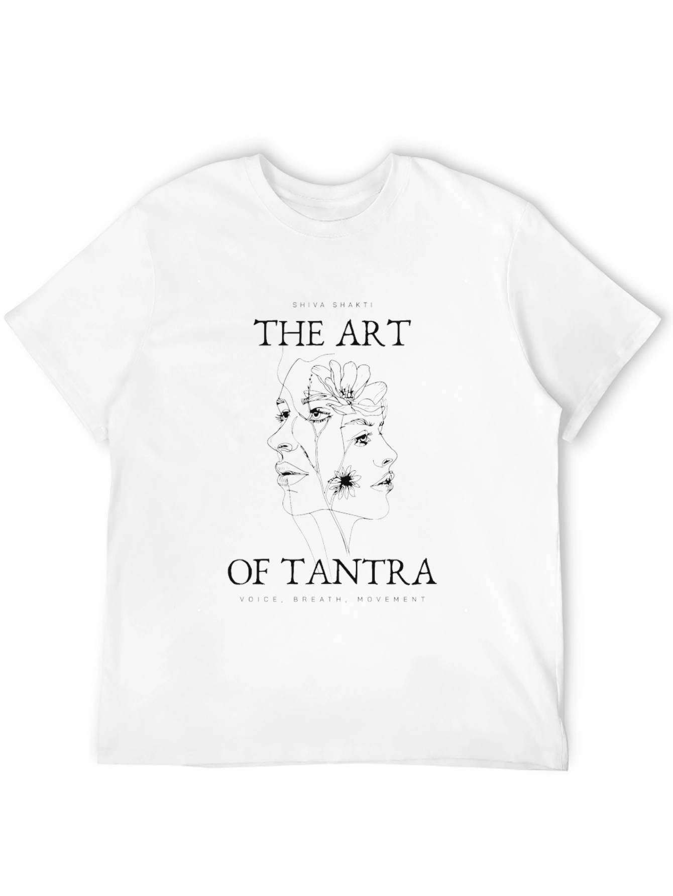 The Art of Tan Black Tee