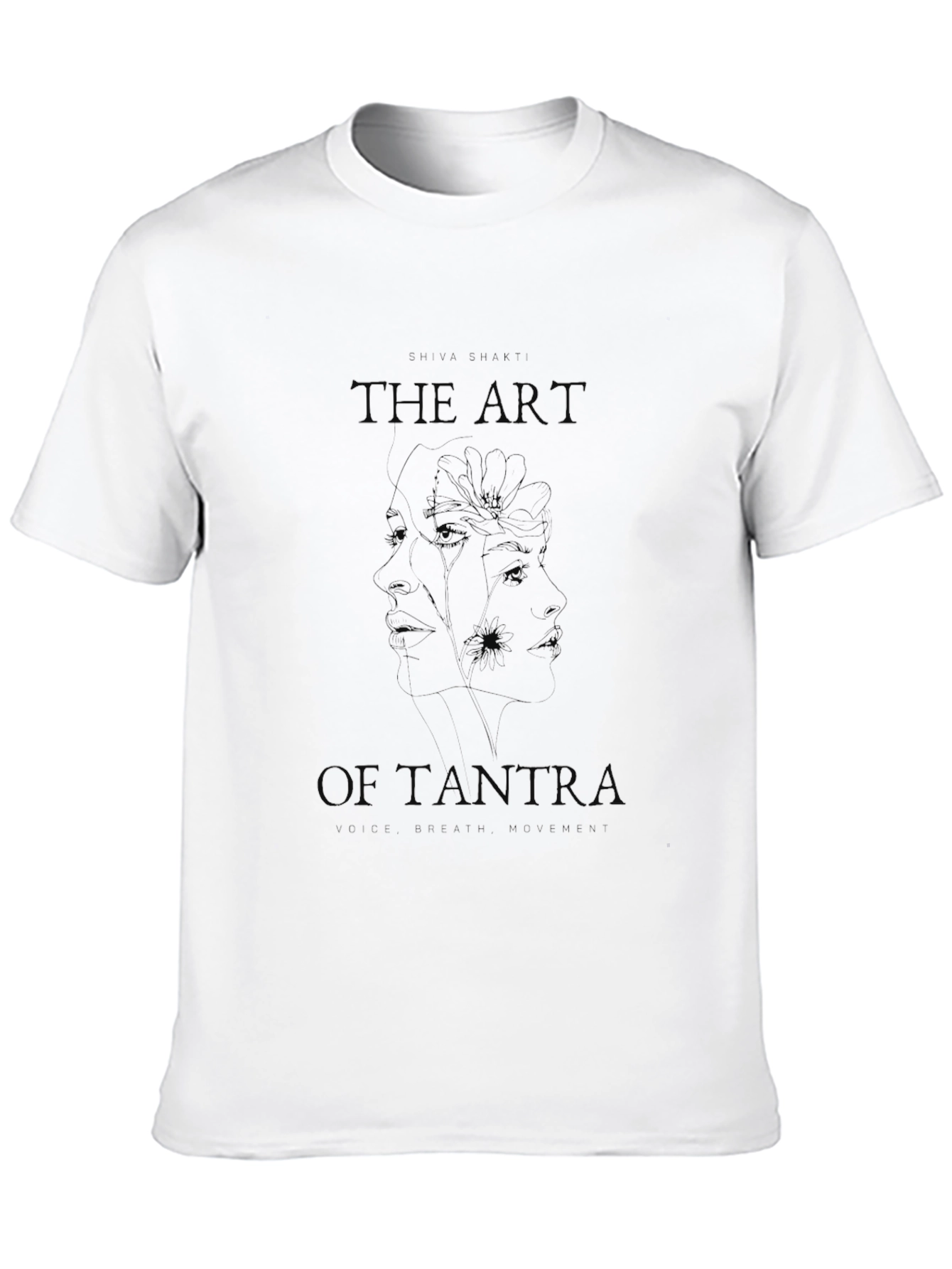 The Art of Tan Black Tee