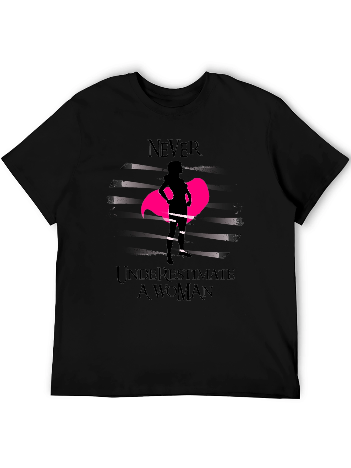 Empowered Woman Graphic Tee - Never Underestimate