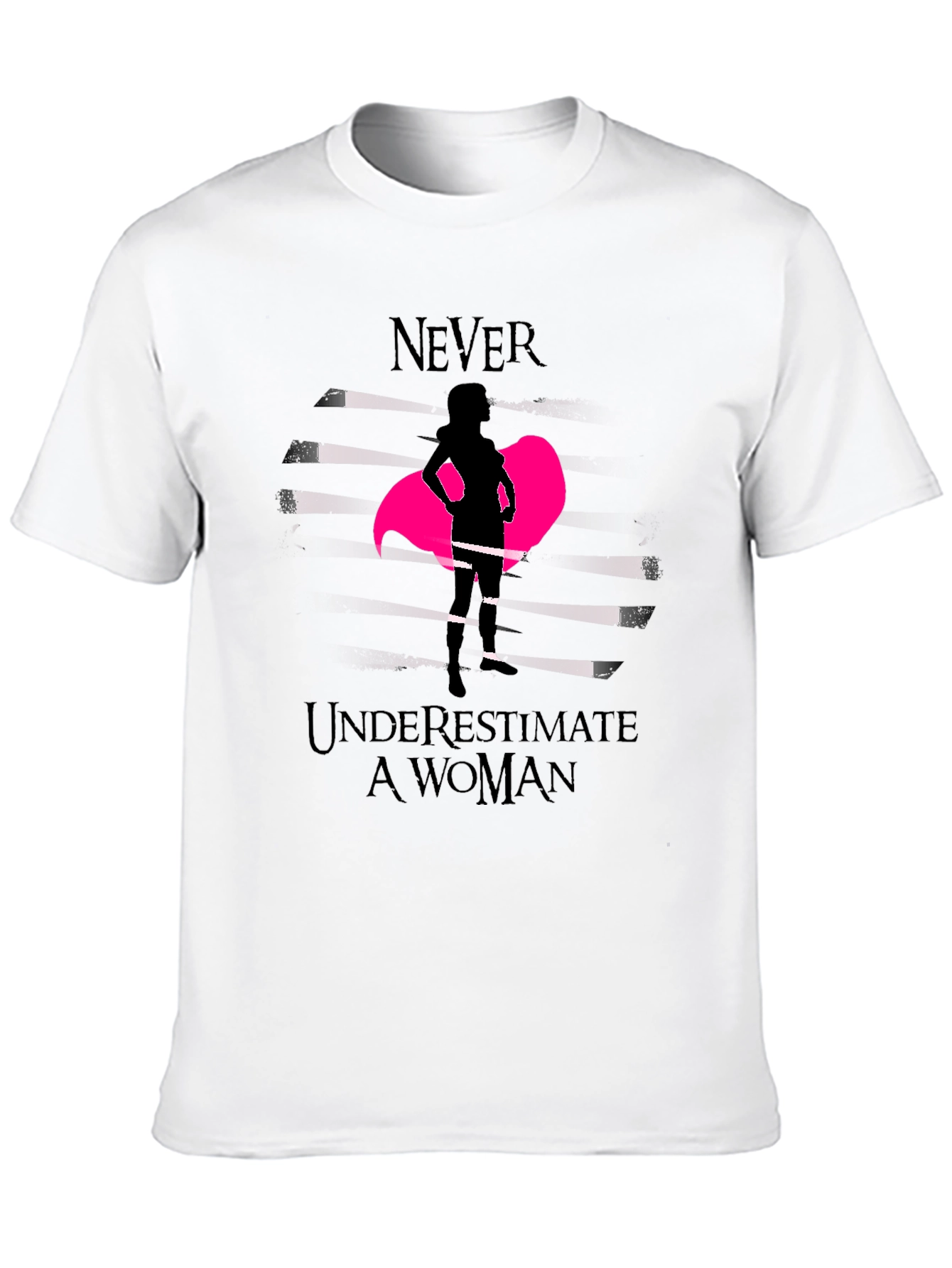 Empowered Woman Graphic Tee - Never Underestimate