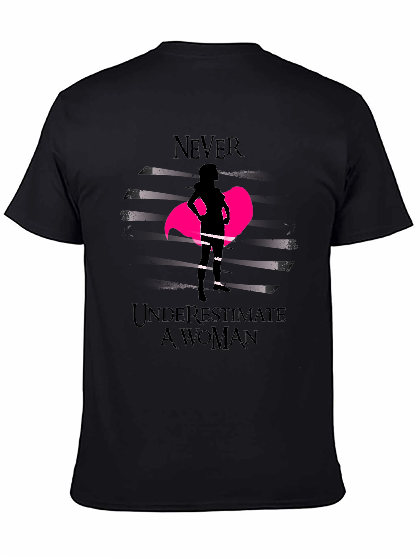 Empowered Woman Graphic Tee - Never Underestimate