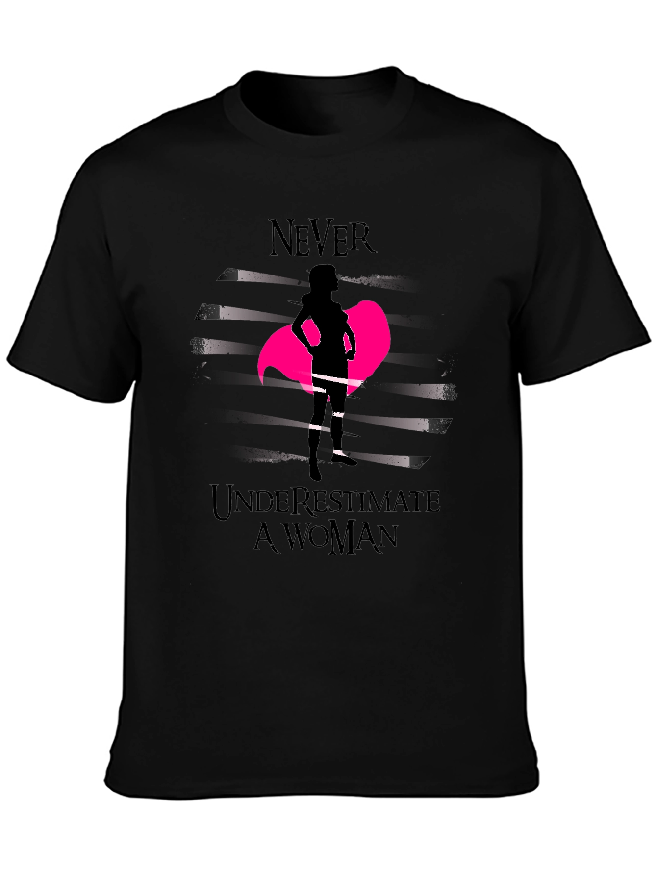 Empowered Woman Graphic Tee - Never Underestimate