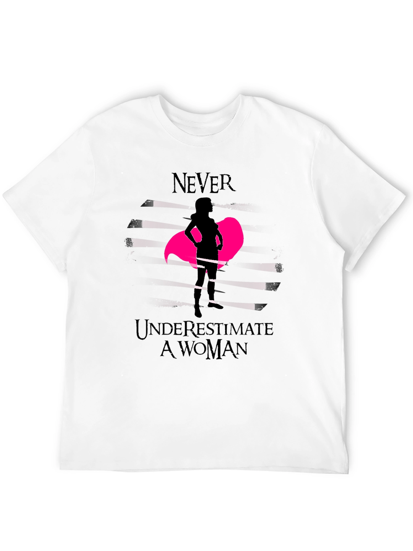 Empowered Woman Graphic Tee - Never Underestimate
