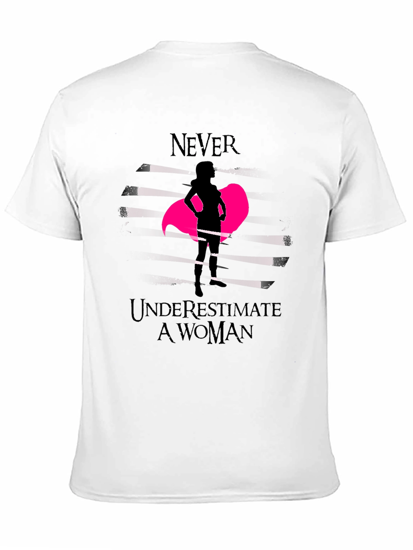 Empowered Woman Graphic Tee - Never Underestimate