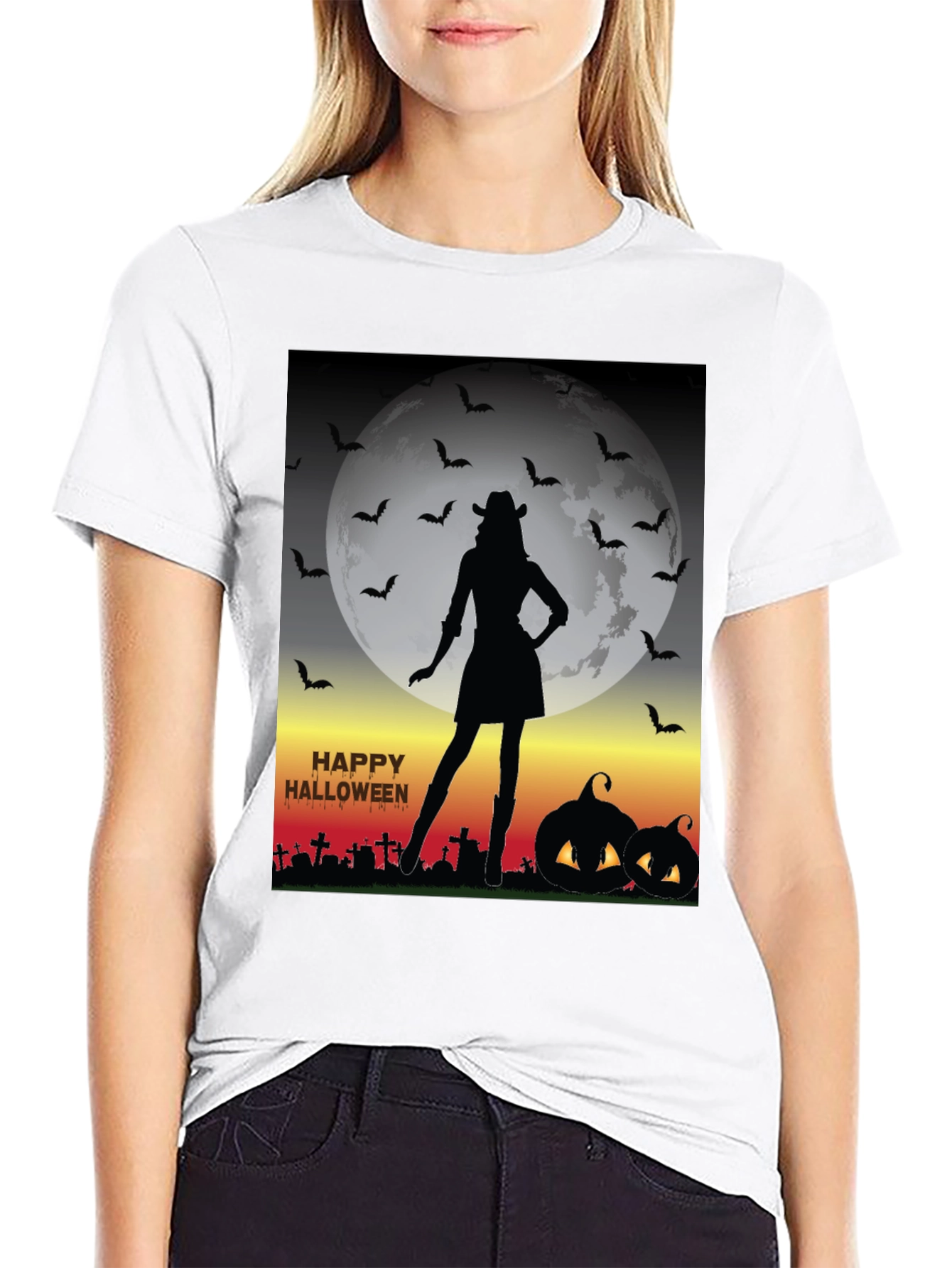 Halloween Cowgirl T-Shirt