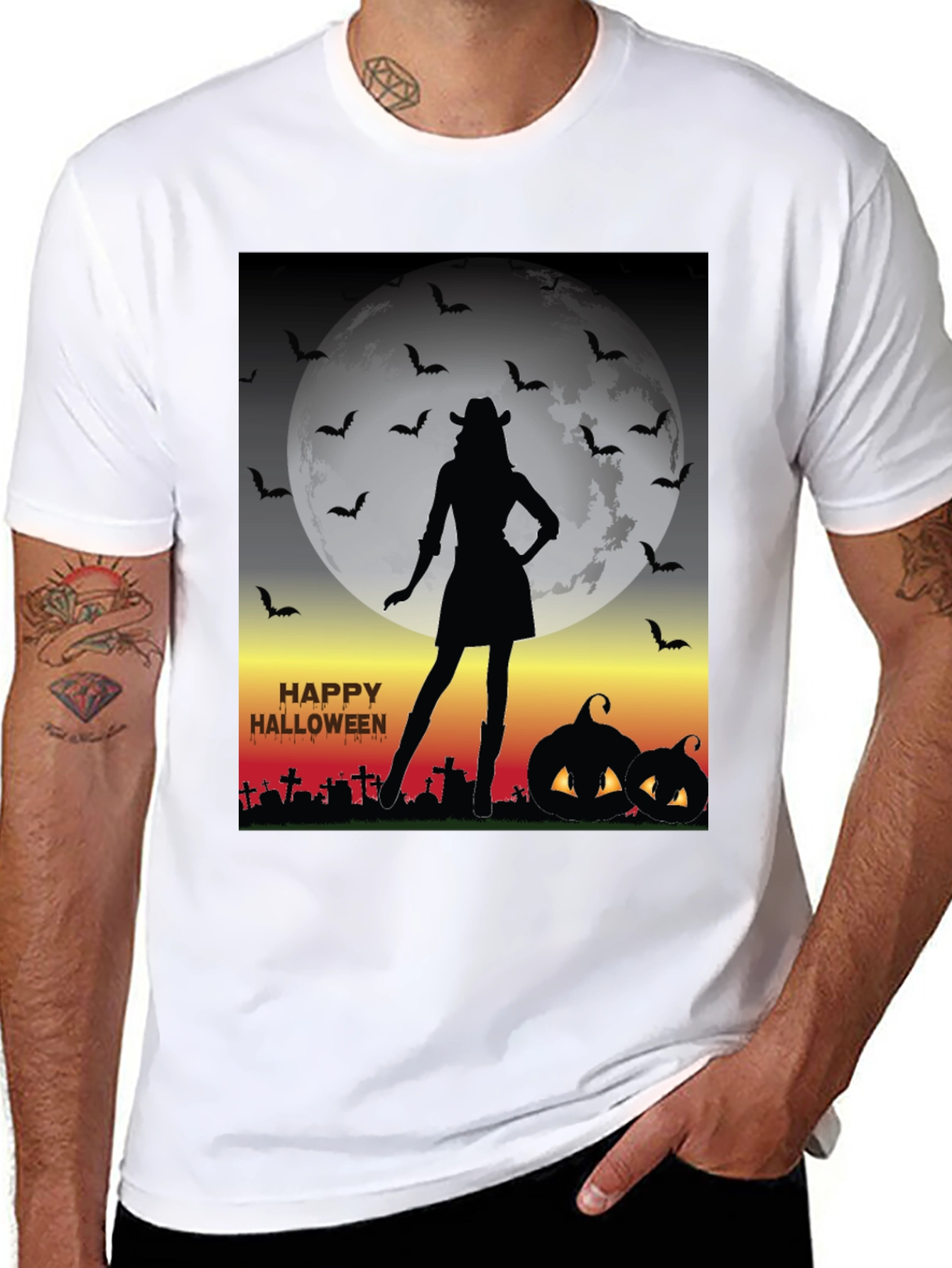 Halloween Cowgirl T-Shirt