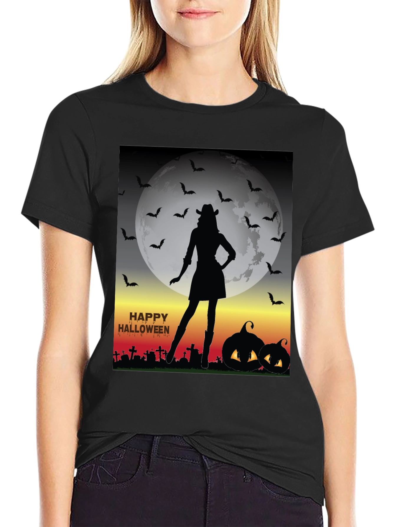 Halloween Cowgirl T-Shirt