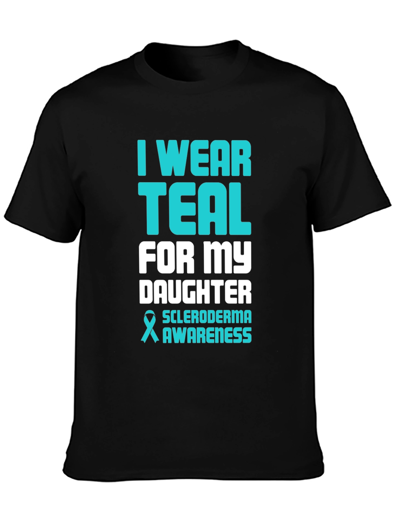 Teal Scleroderma Awareness T-Shirt