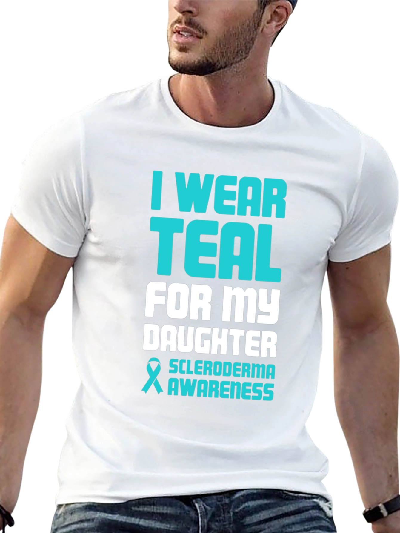 Teal Scleroderma Awareness T-Shirt