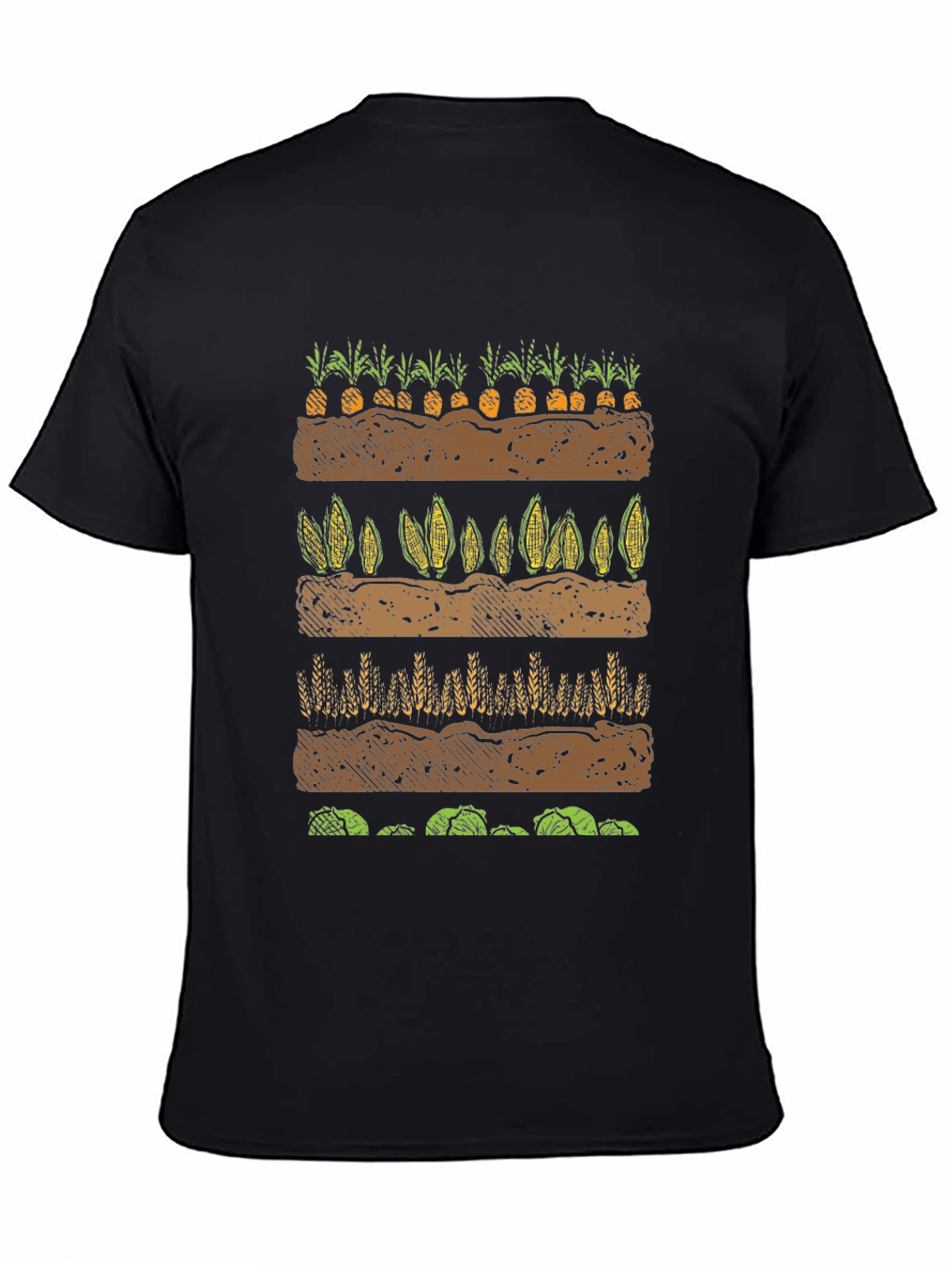 Farming Crop Layers Graphic T-Shirt