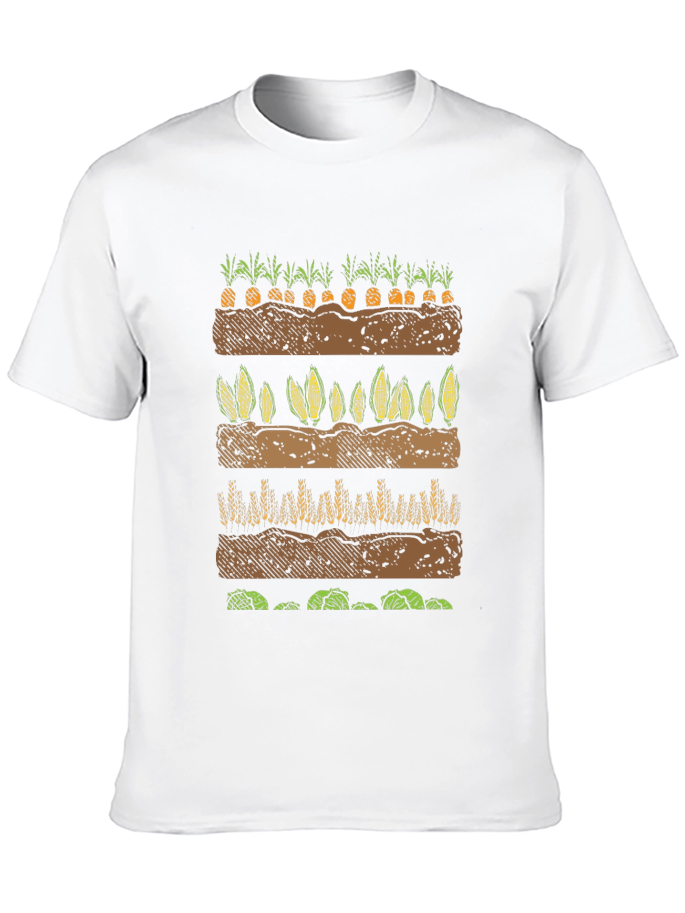 Farming Crop Layers Graphic T-Shirt