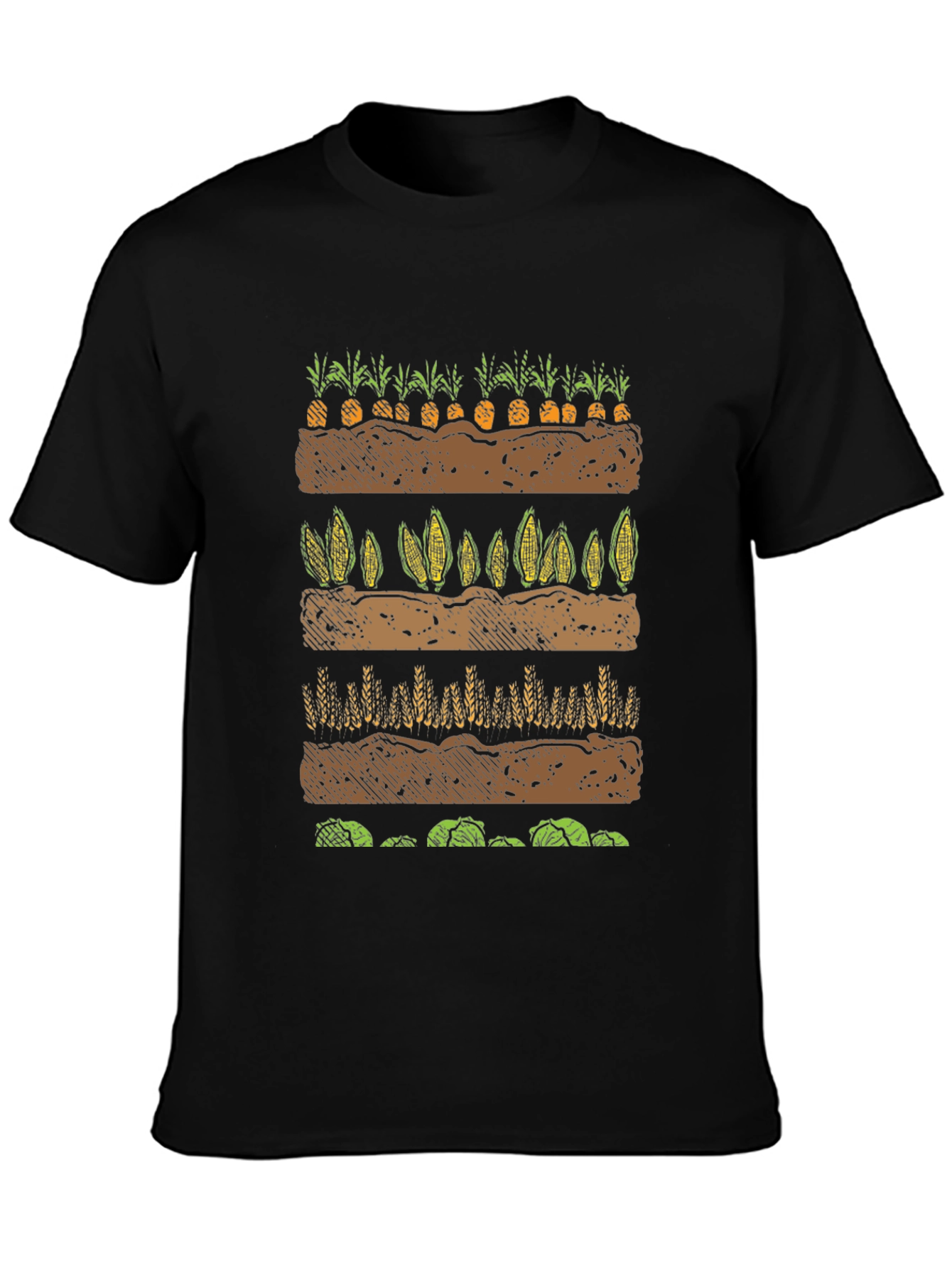 Farming Crop Layers Graphic T-Shirt