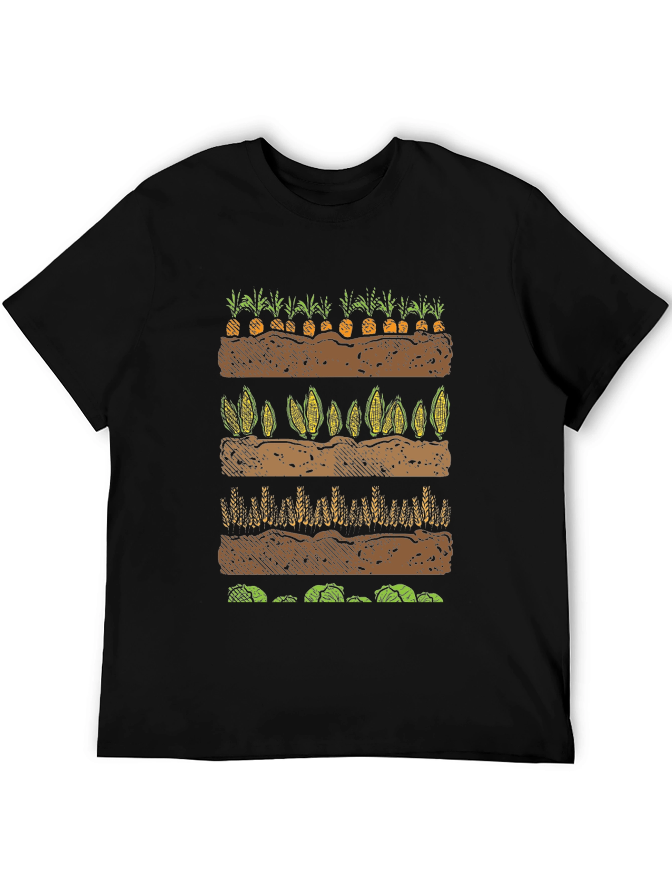 Farming Crop Layers Graphic T-Shirt