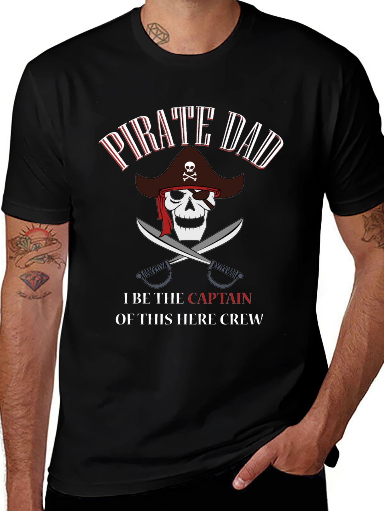 Pirate Dad Graphic T-Shirt
