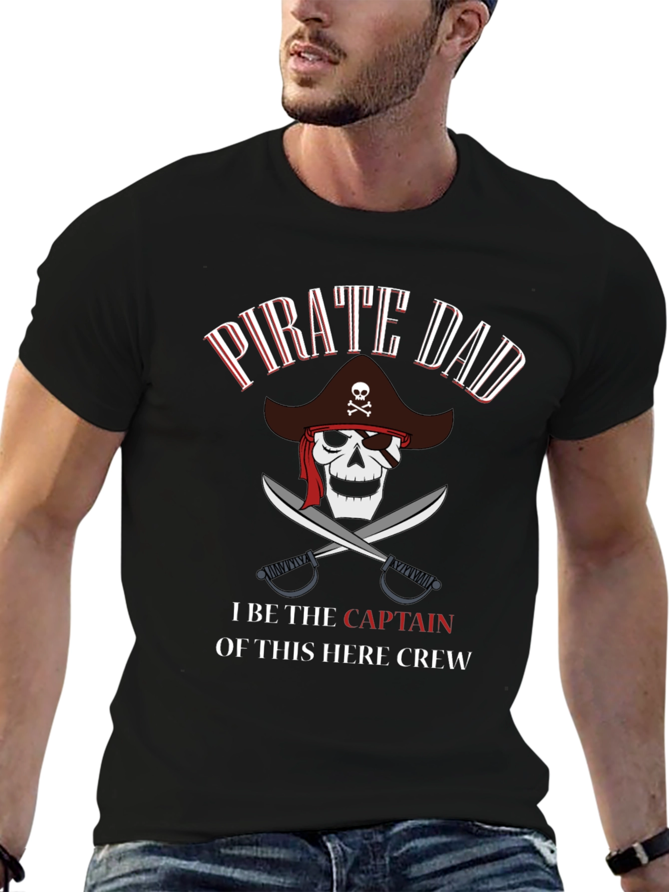Pirate Dad Graphic T-Shirt