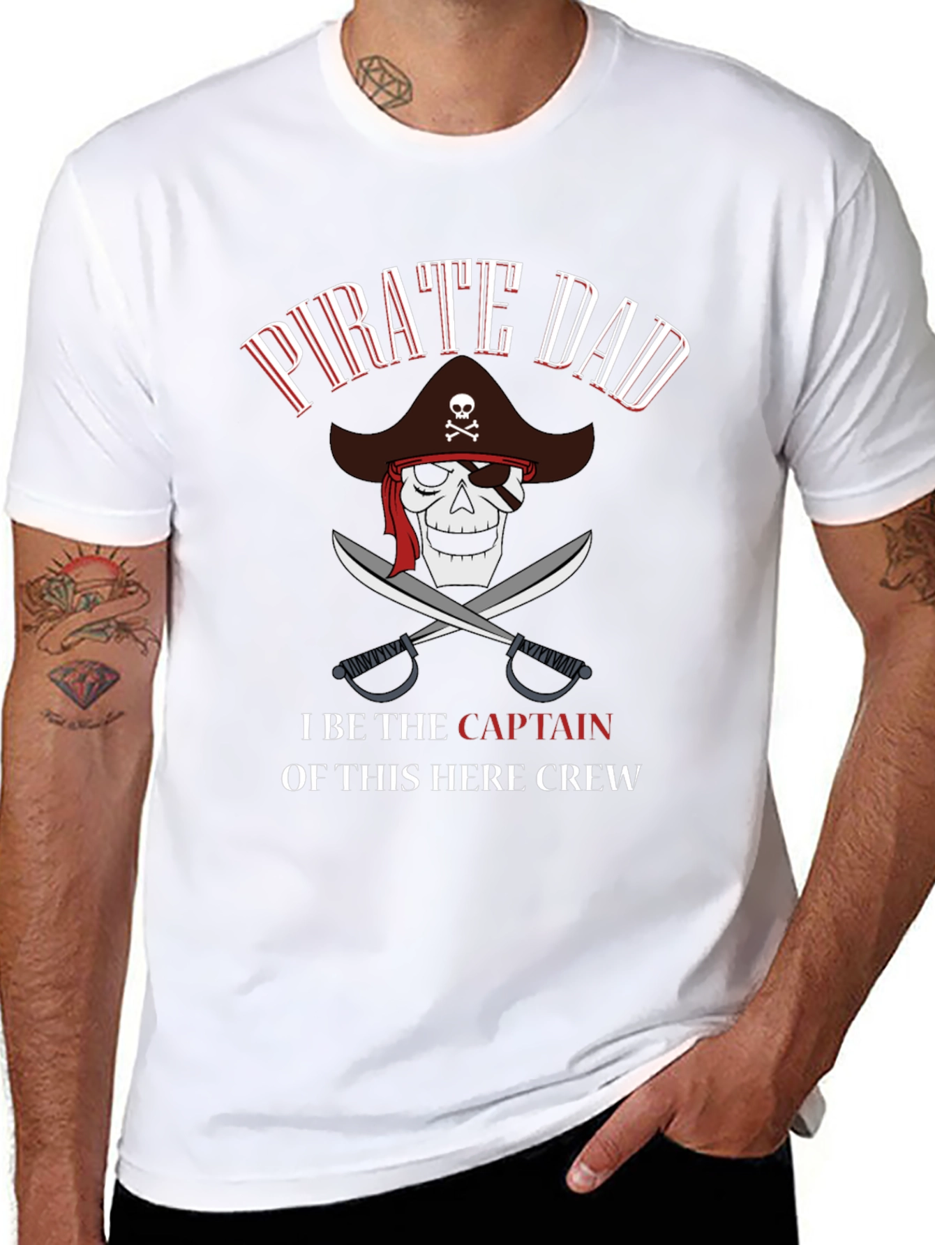 Pirate Dad Graphic T-Shirt