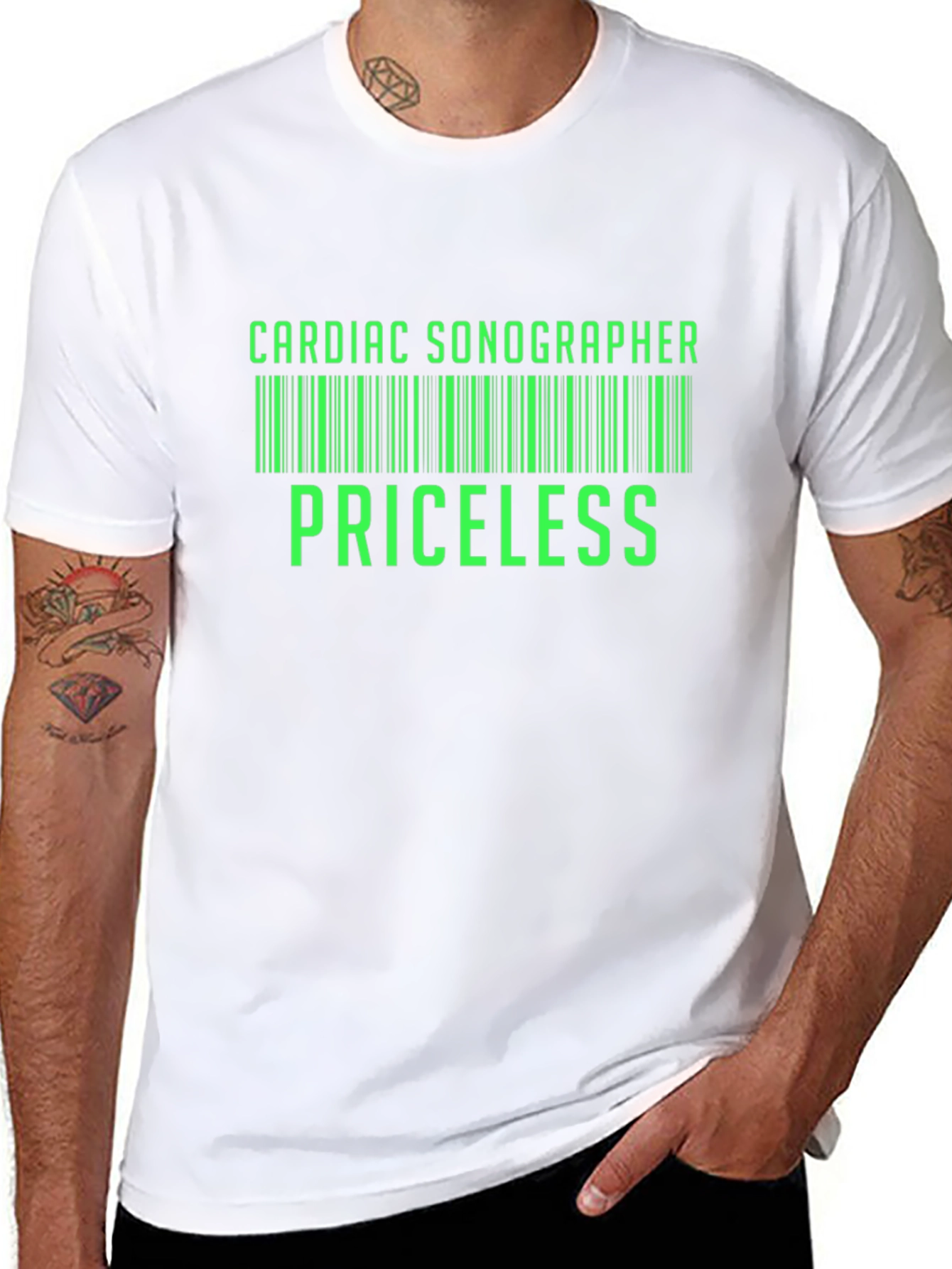 Cardiac Sonographer Priceless Graphic Tee