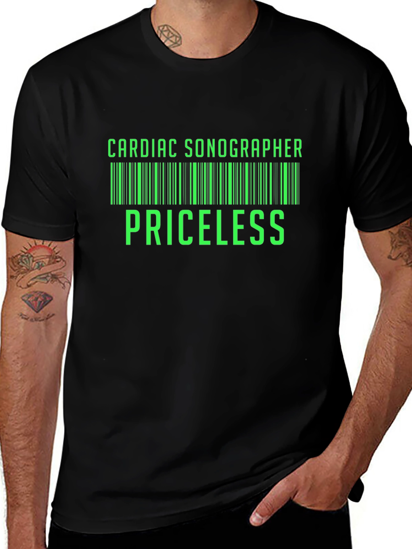 Cardiac Sonographer Priceless Graphic Tee