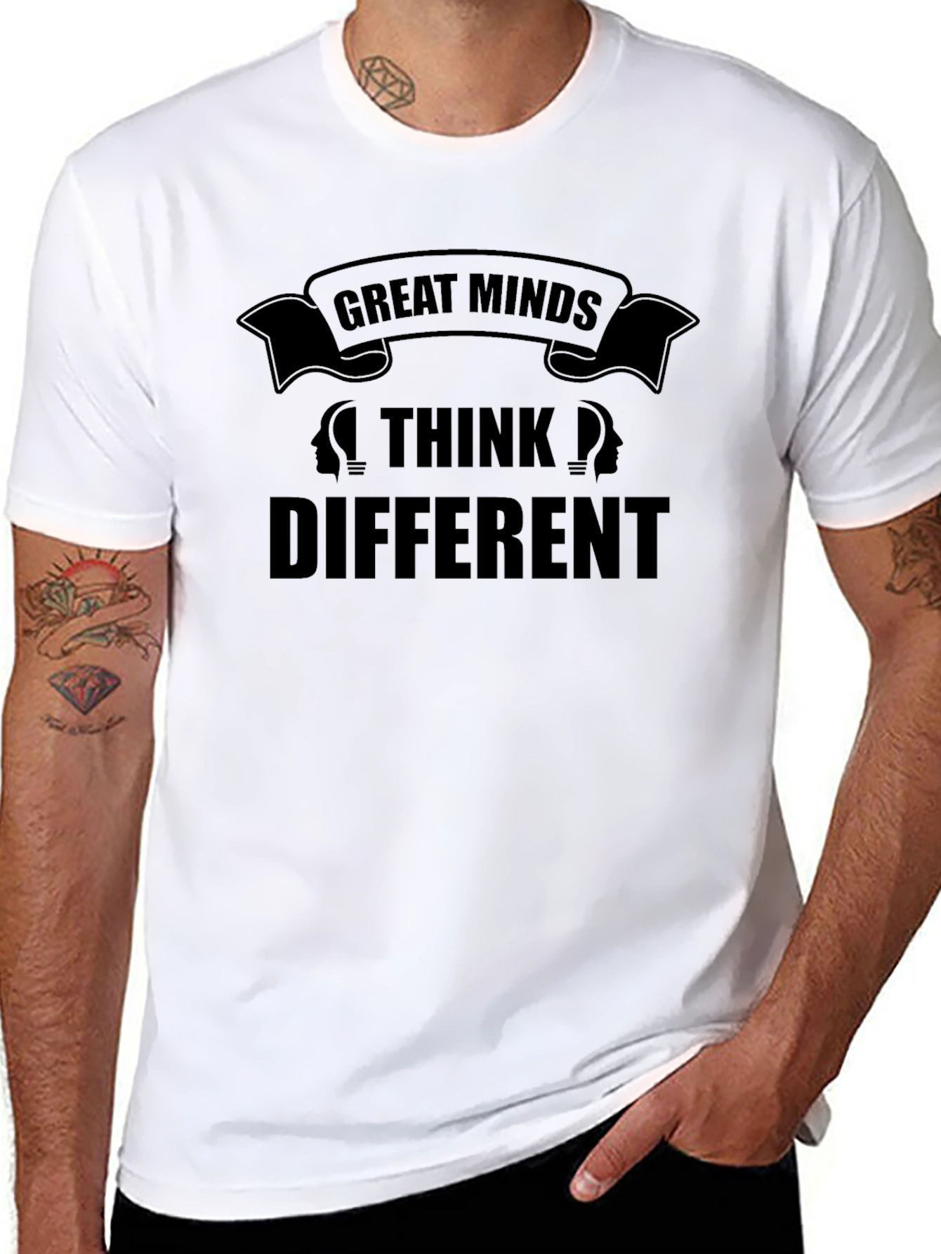 Great Minds Think Different Graphic Tee