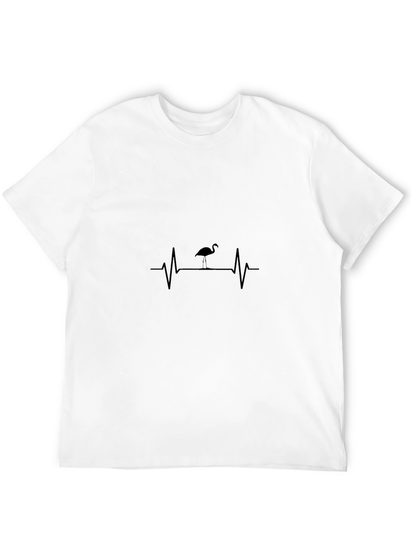 Heartbeat Flamingo Graphic Tee