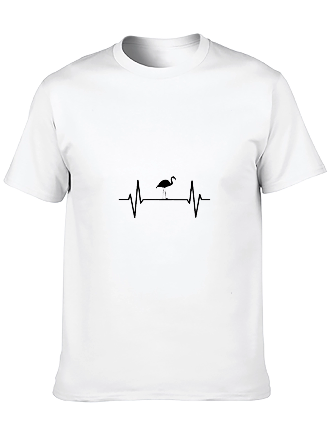 Heartbeat Flamingo Graphic Tee