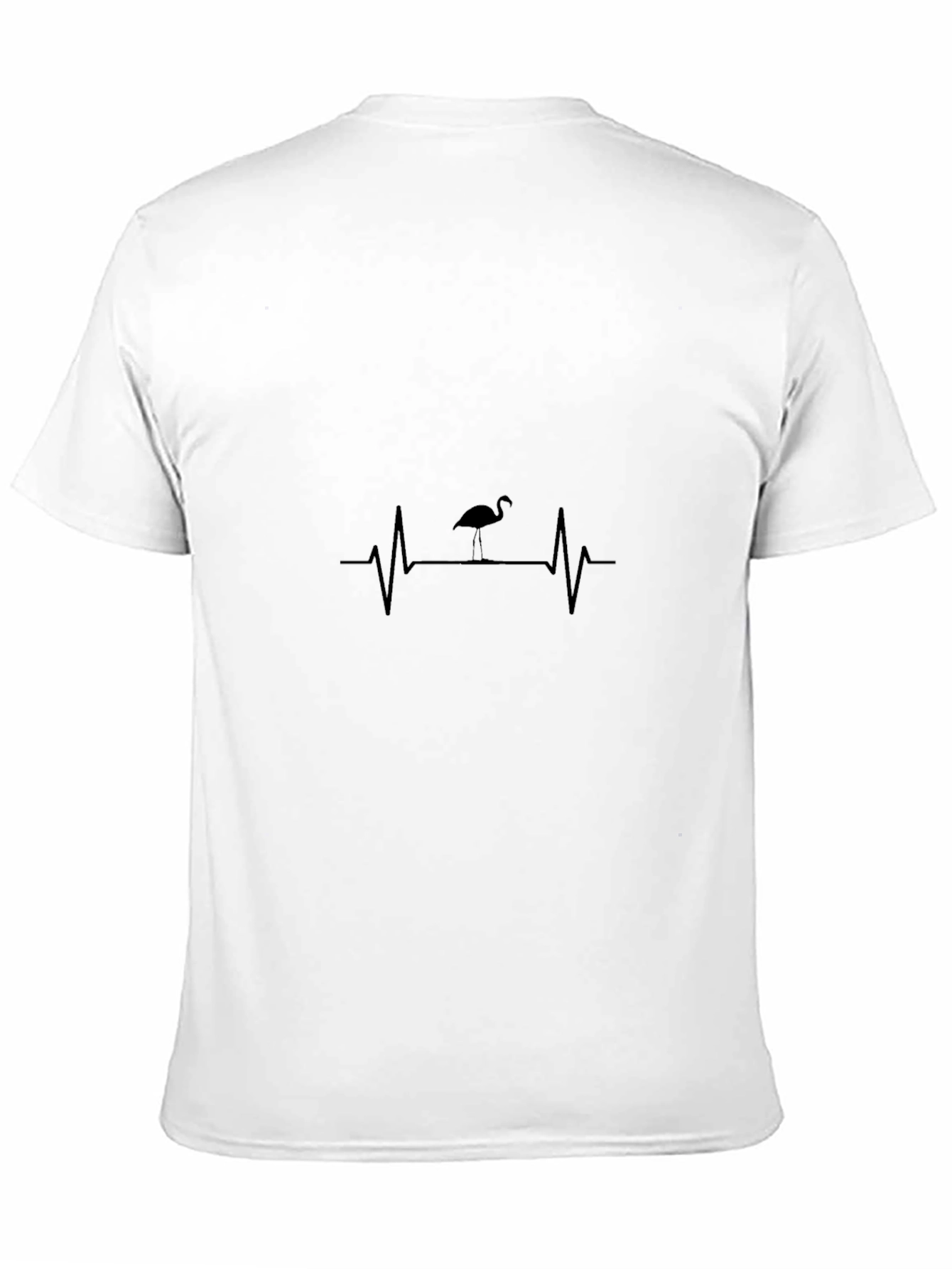 Heartbeat Flamingo Graphic Tee