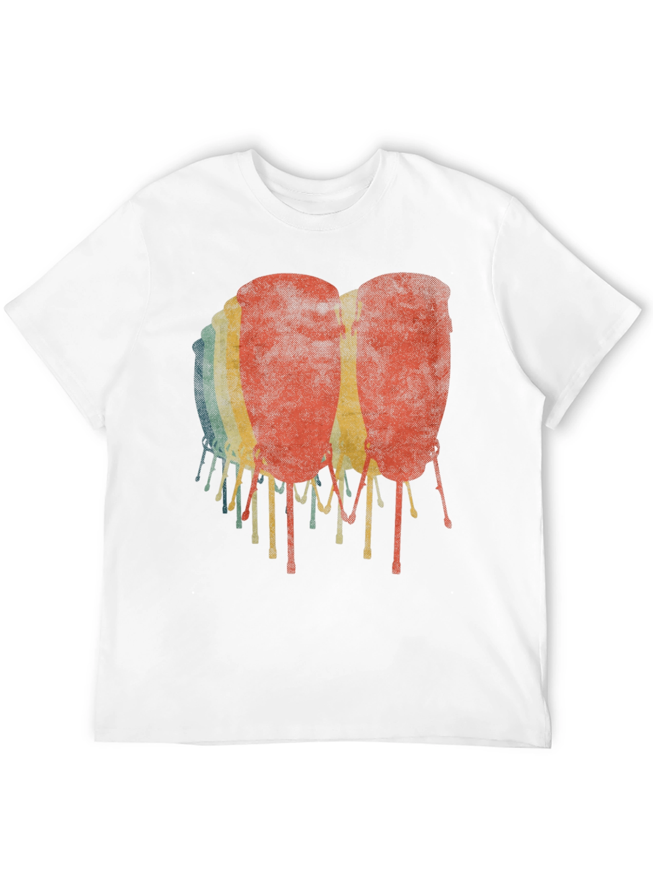 Retro Bongo Drum Graphic Tee