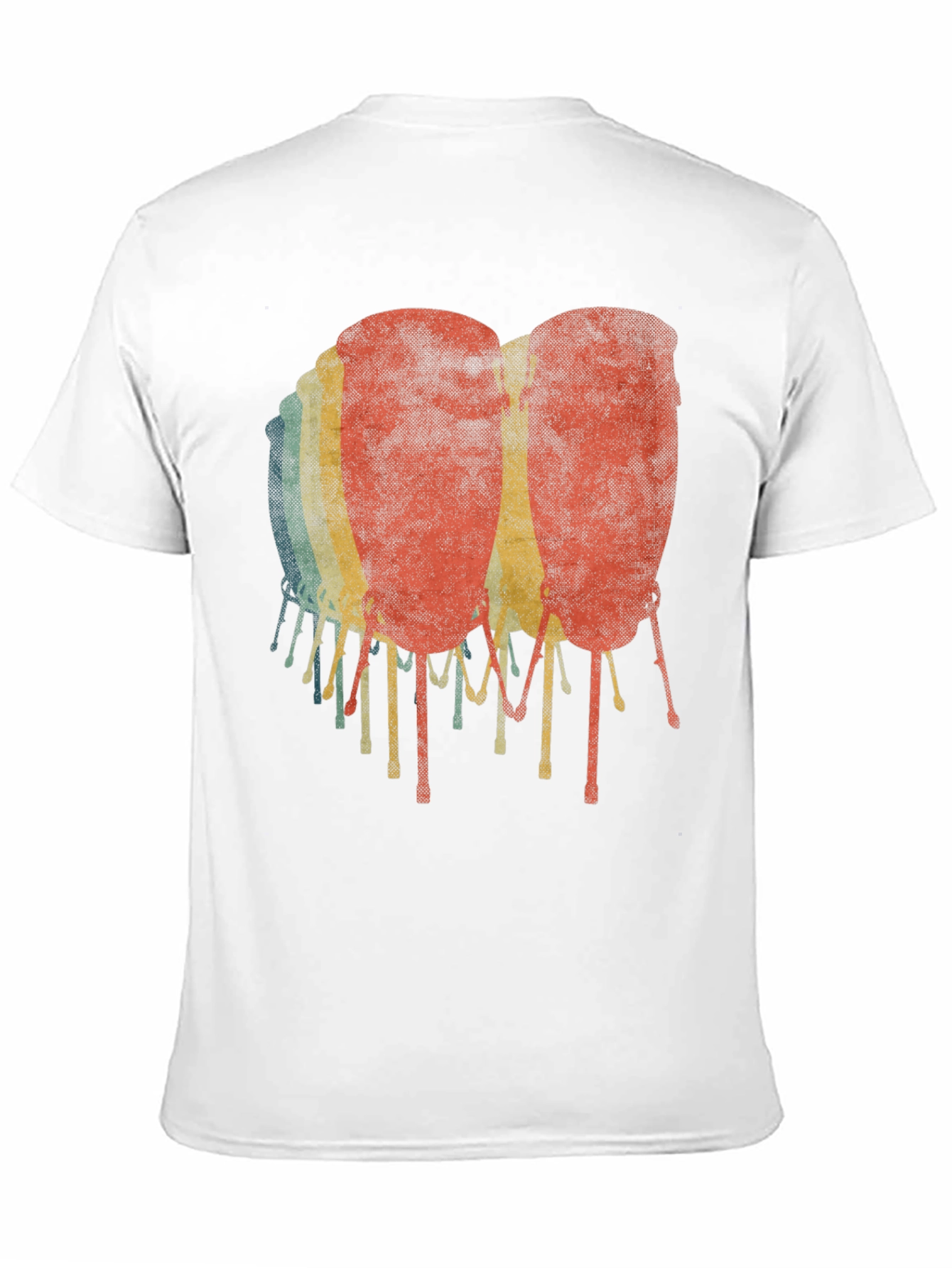 Retro Bongo Drum Graphic Tee