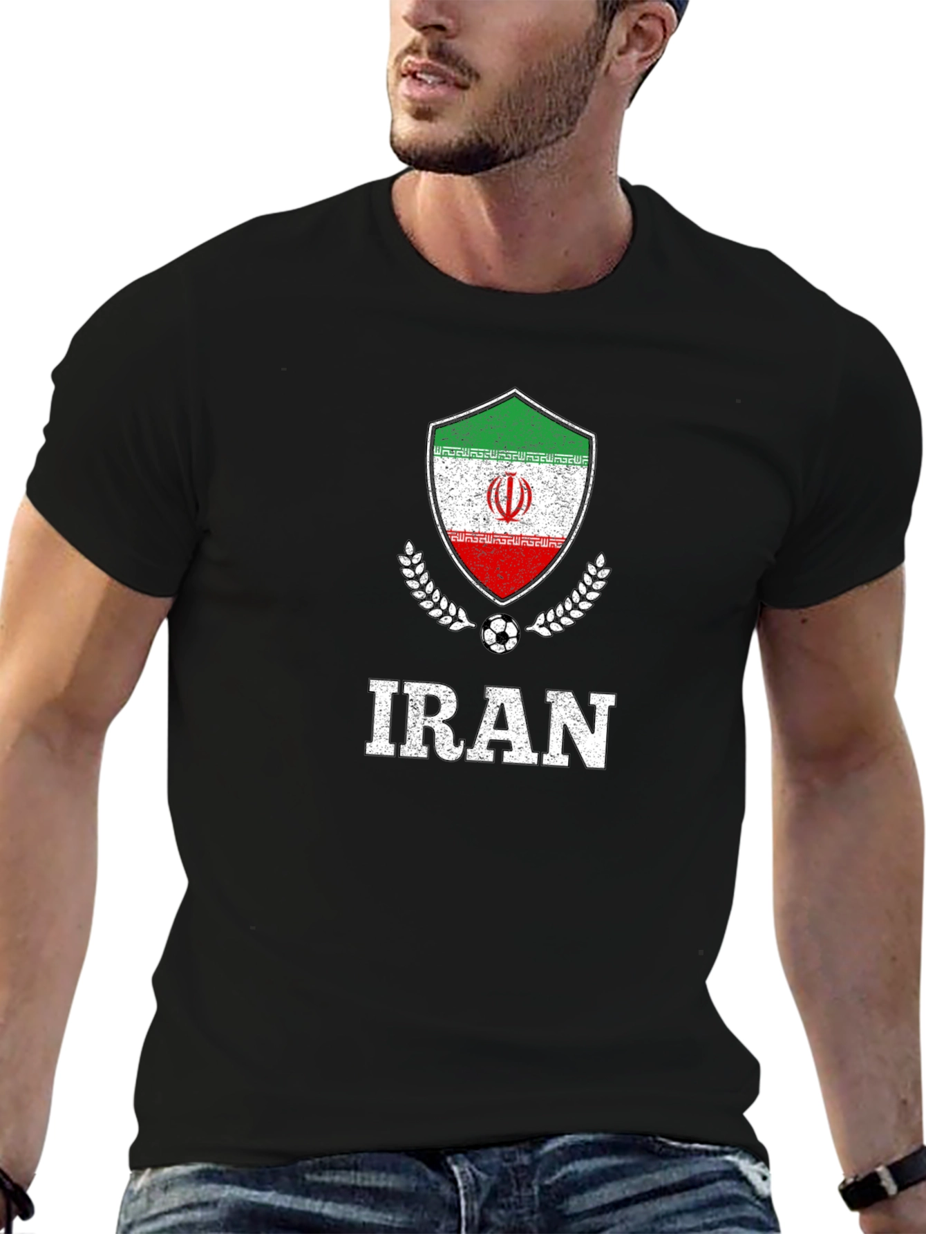 Iran Soccer Graphic T-Shirt