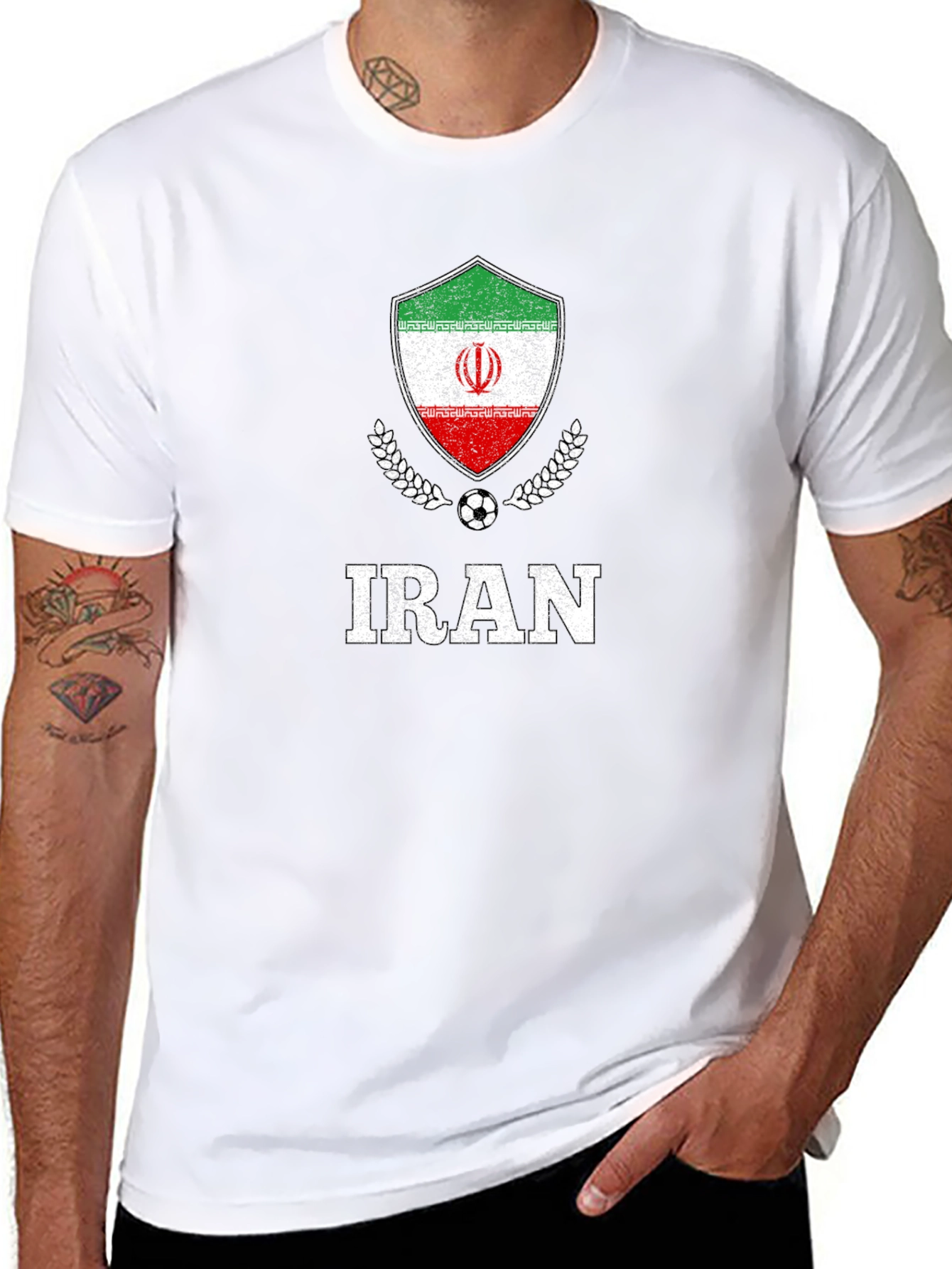 Iran Soccer Graphic T-Shirt