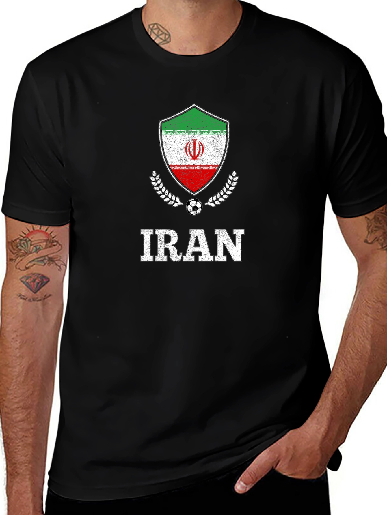 Iran Soccer Graphic T-Shirt