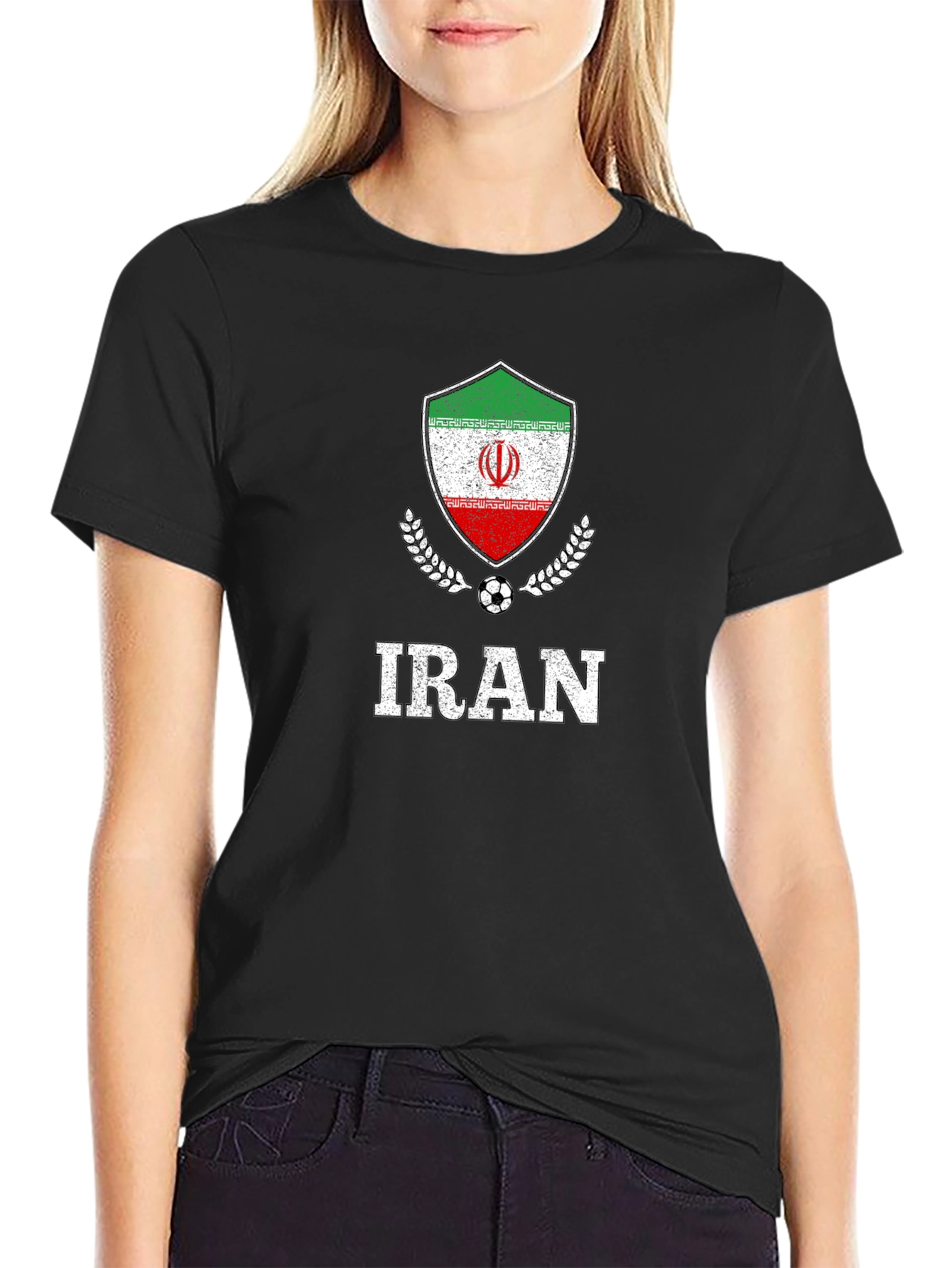 Iran Soccer Graphic T-Shirt