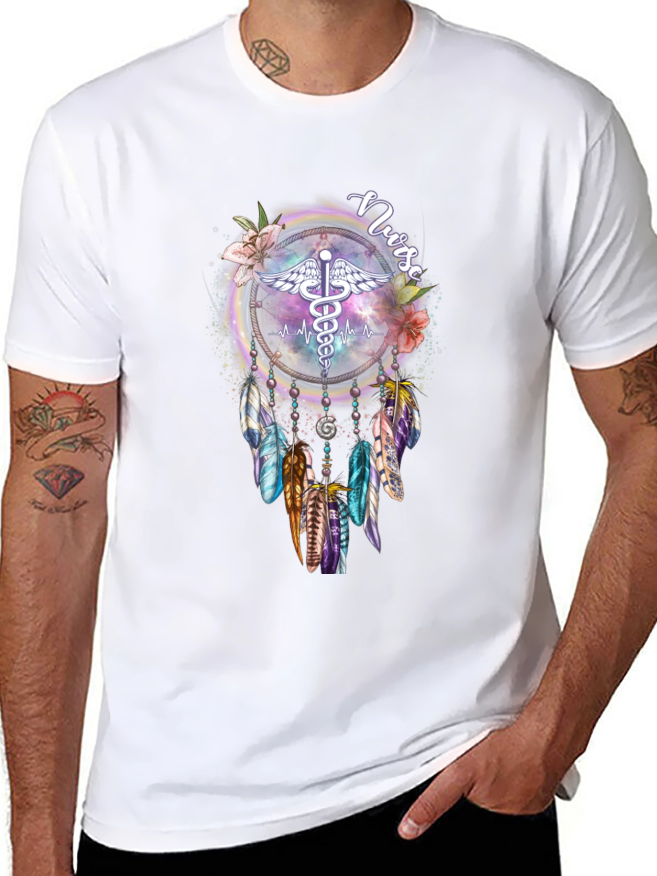 Nurse Dreamcatcher T-Shirt - Stylish and Unique