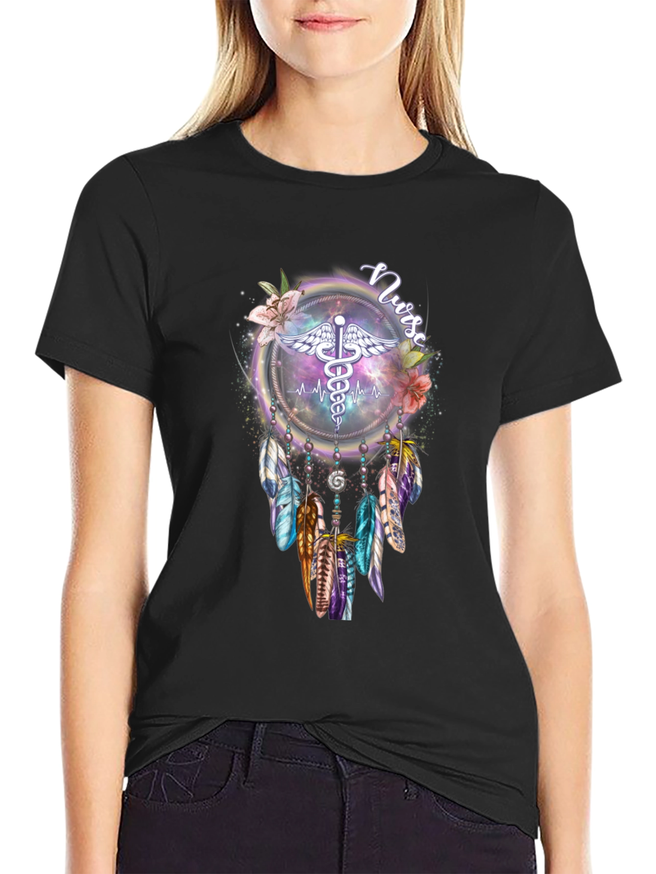 Nurse Dreamcatcher T-Shirt - Stylish and Unique