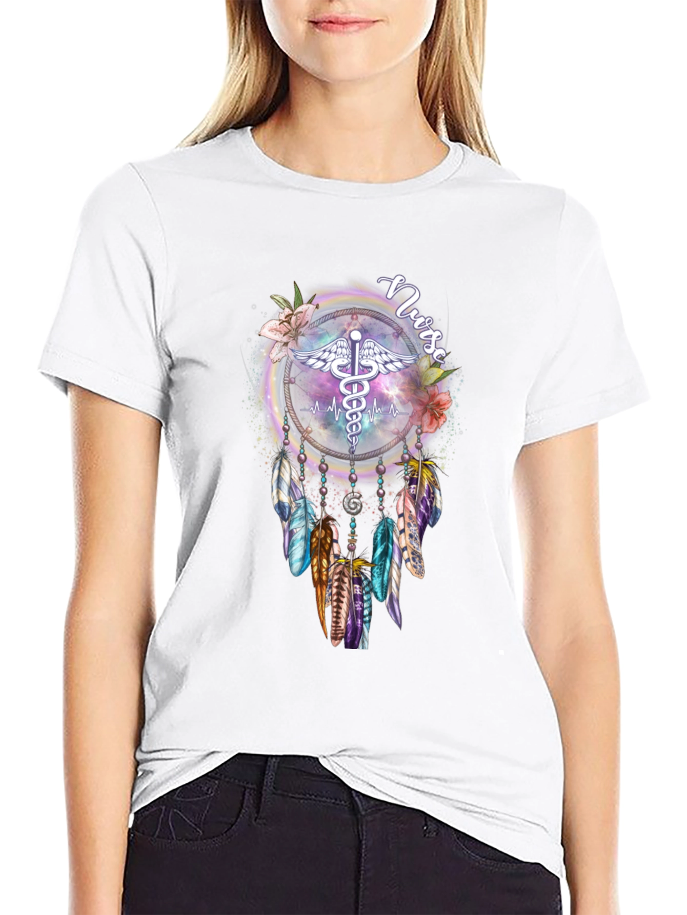 Nurse Dreamcatcher T-Shirt - Stylish and Unique
