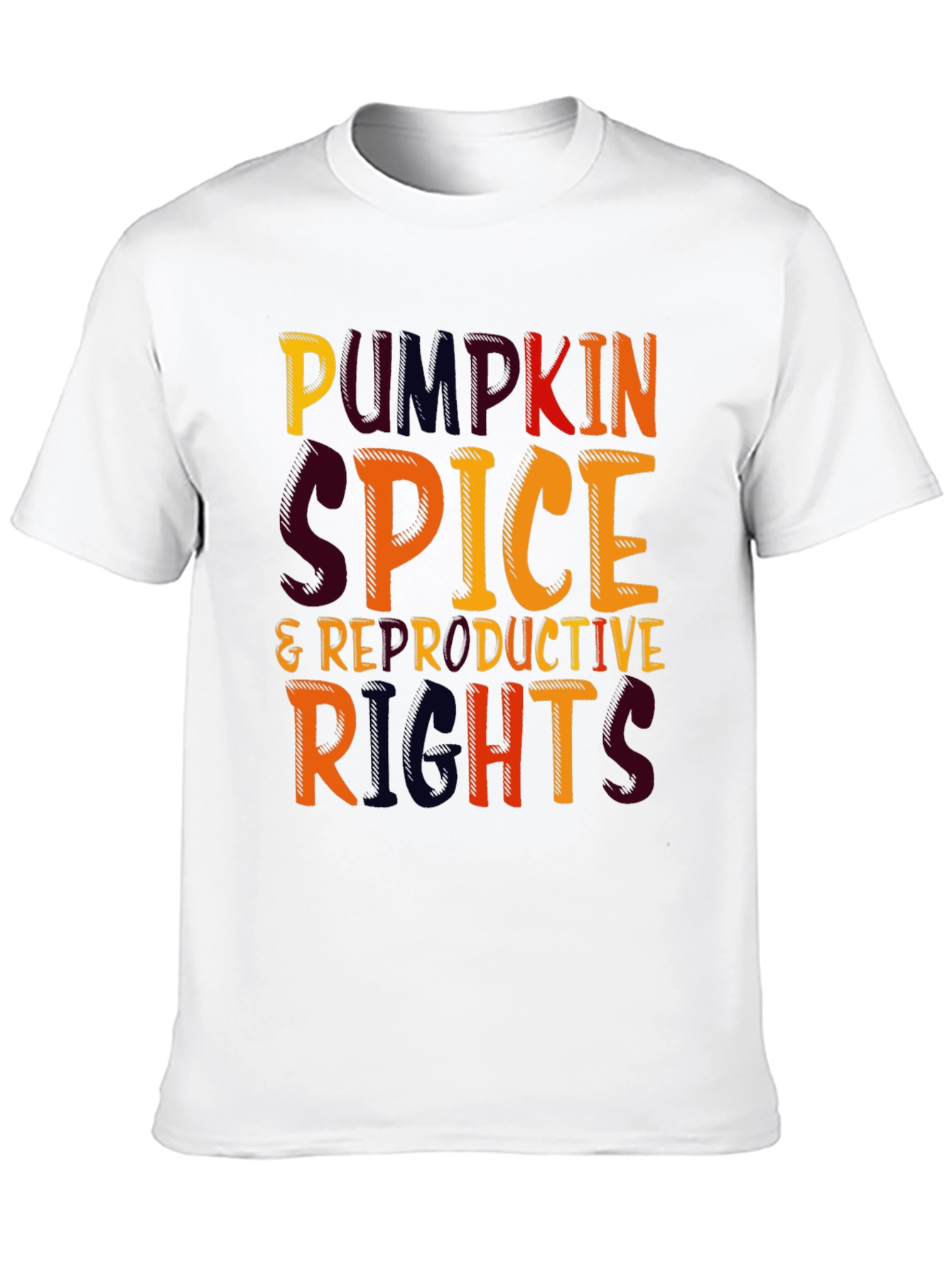 Pumpkin Spice Reproductive Rights T-Shirt