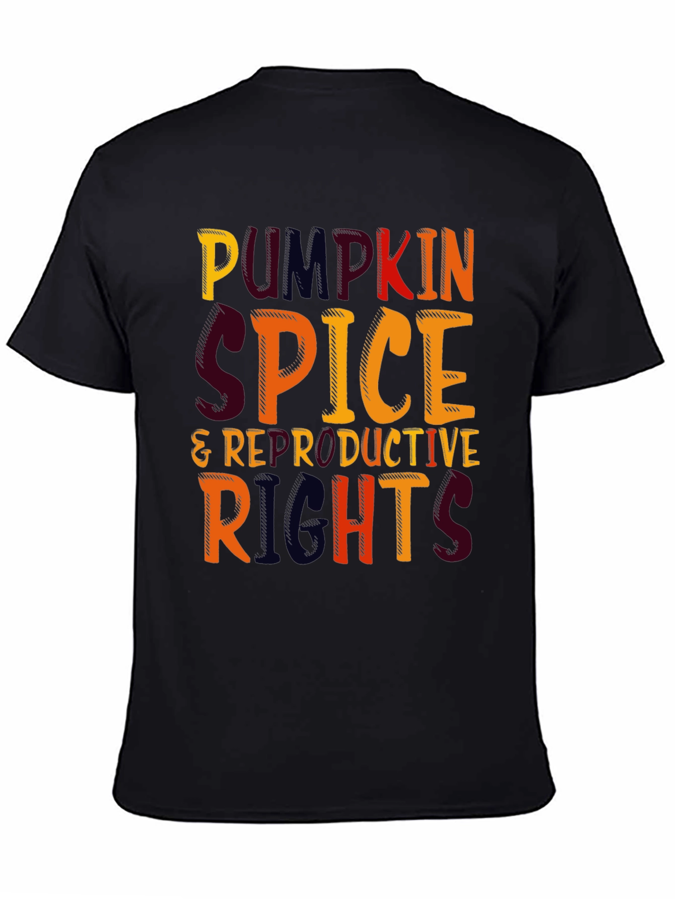 Pumpkin Spice Reproductive Rights T-Shirt