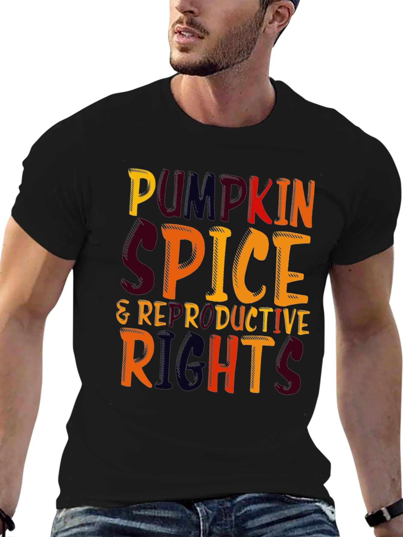 Pumpkin Spice Reproductive Rights T-Shirt