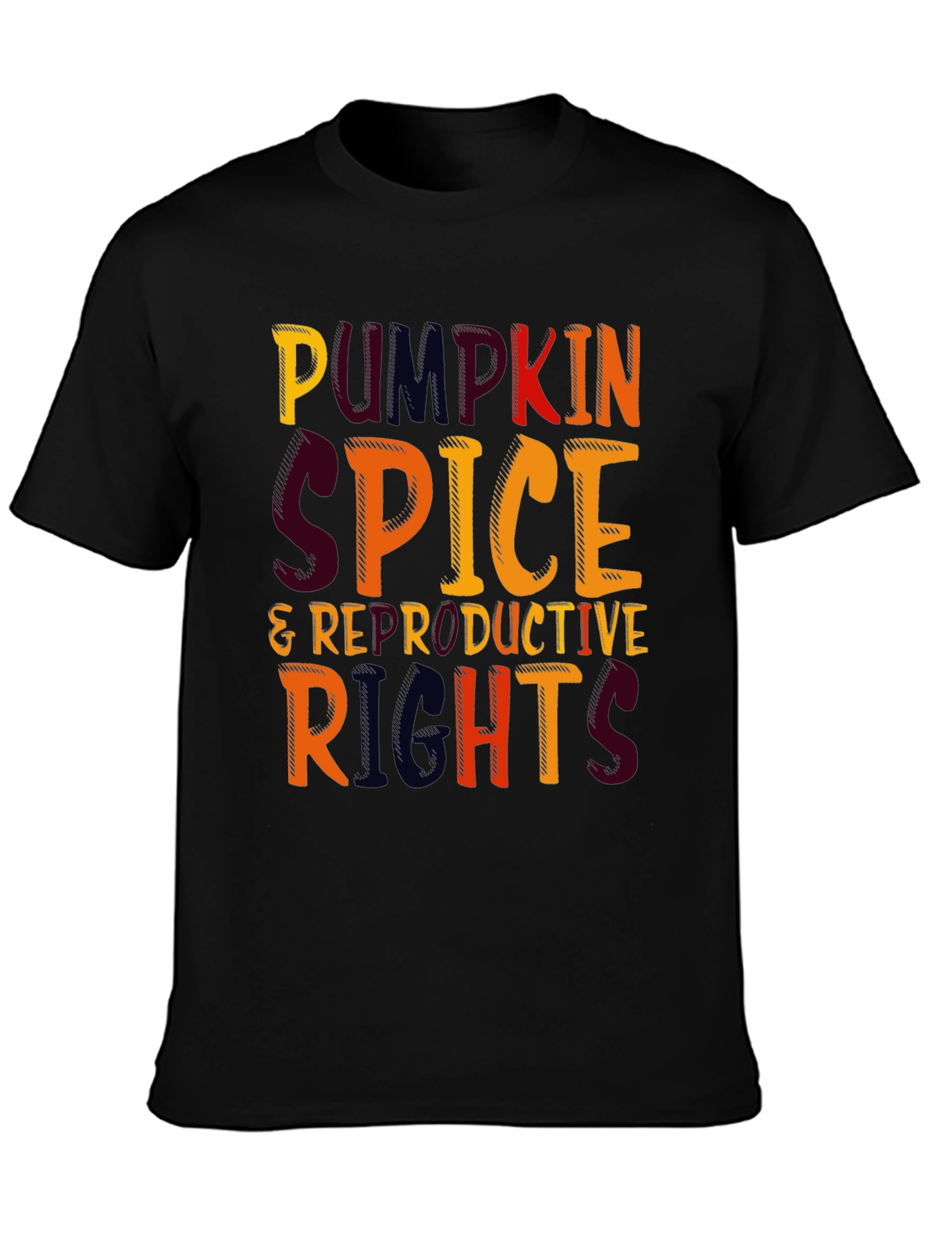 Pumpkin Spice Reproductive Rights T-Shirt