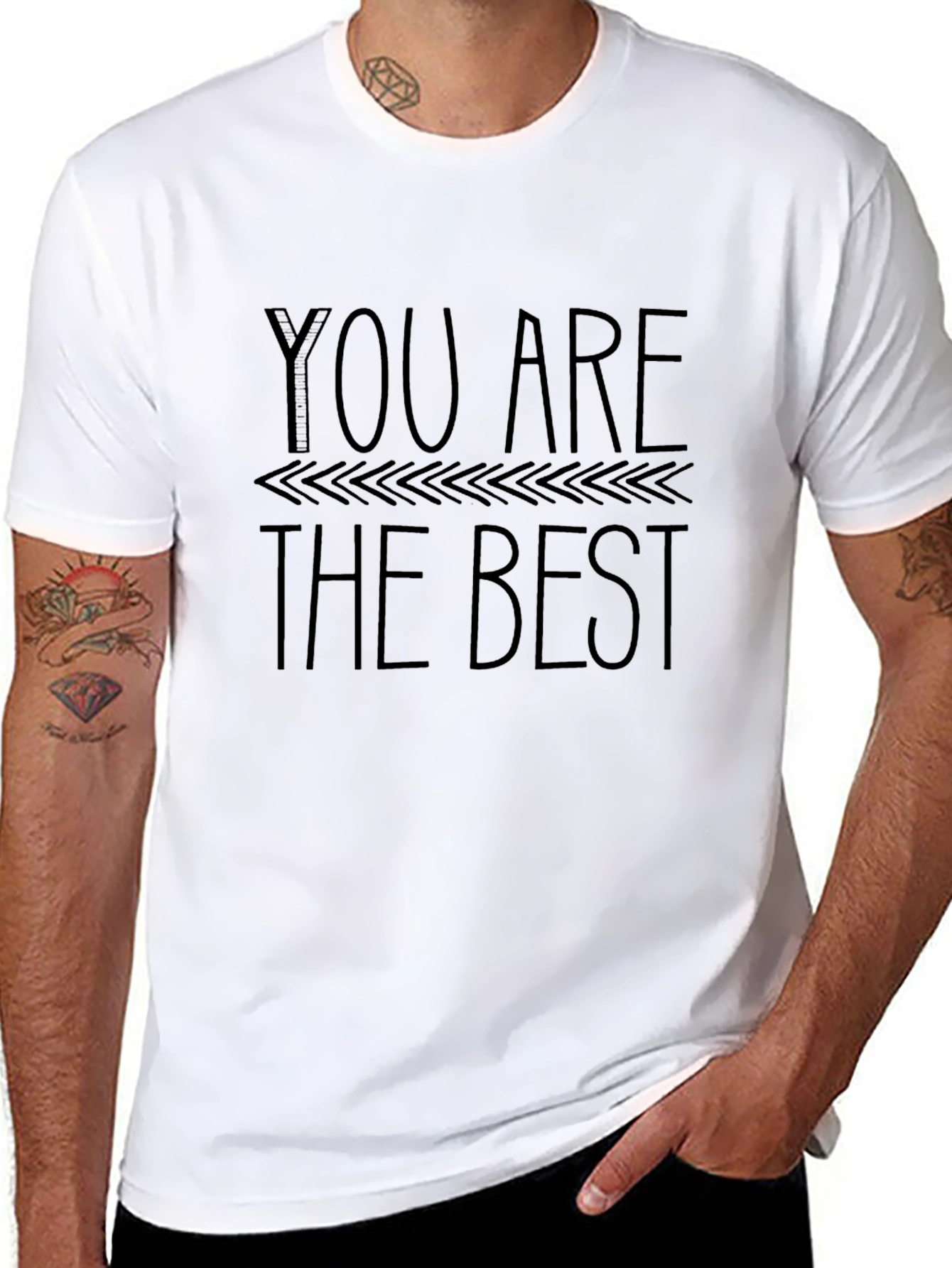 You Are The Best - Unisex Black T-Shirt