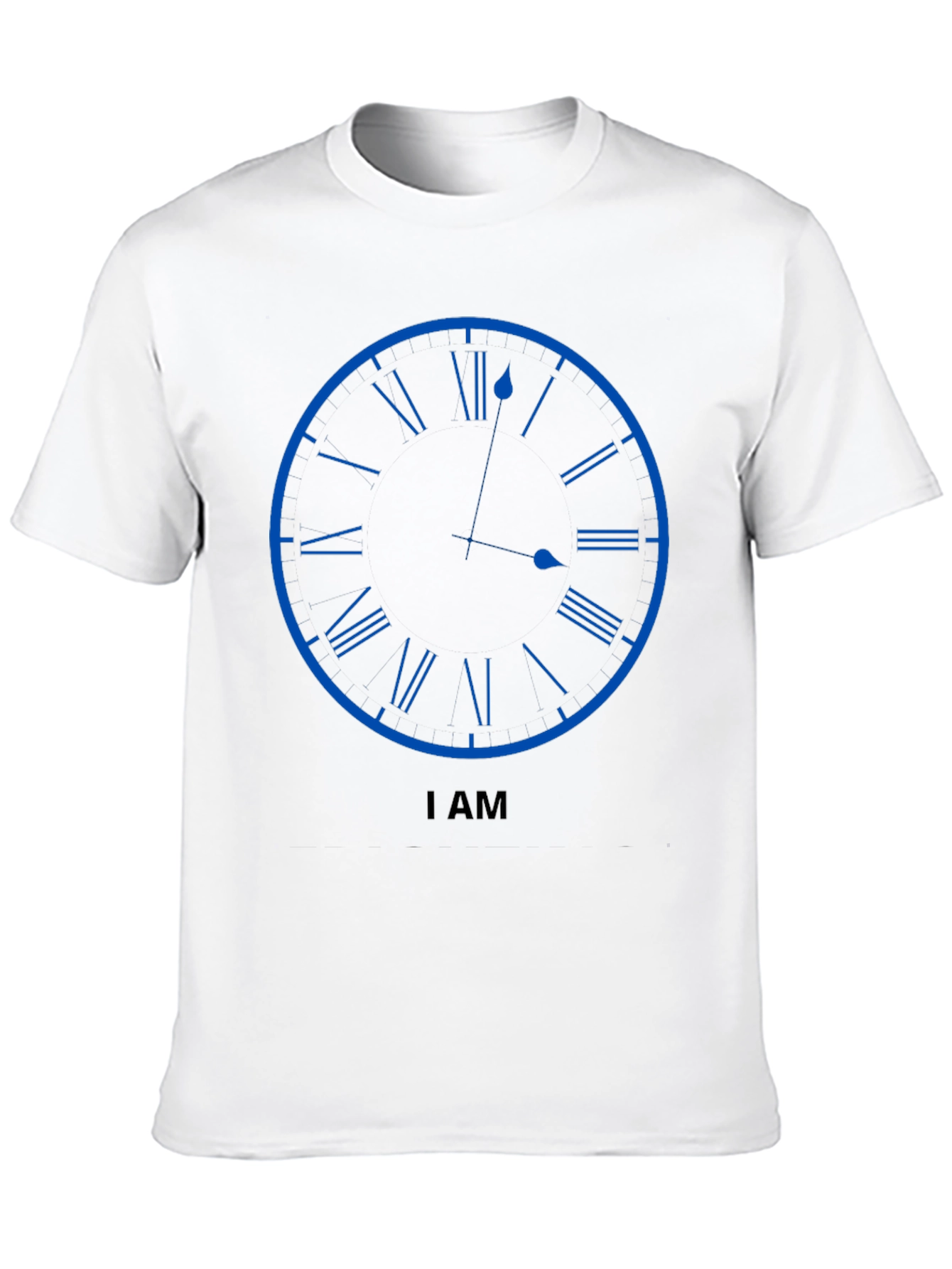 Clock Face Graphic Tee - Time is Now T-Shirt