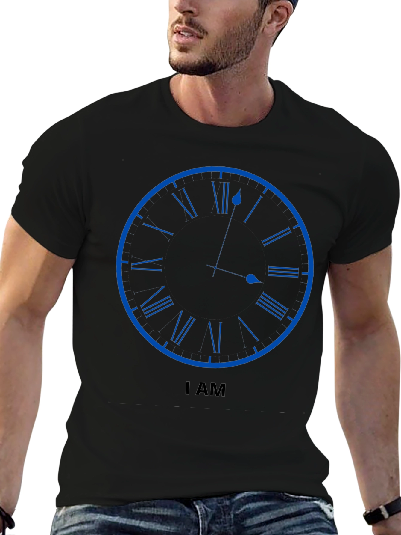Clock Face Graphic Tee - Time is Now T-Shirt